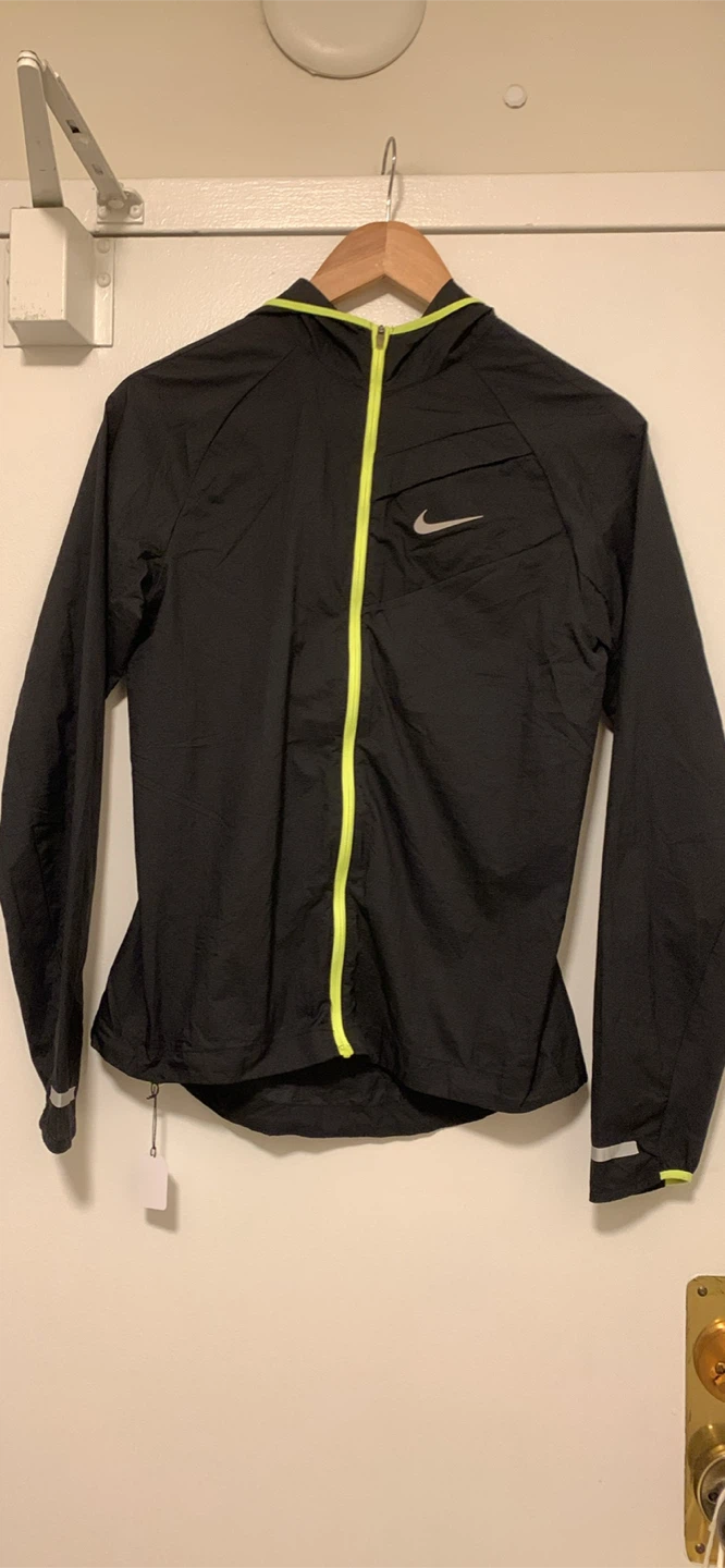 Nike Black Running Jacket Size S