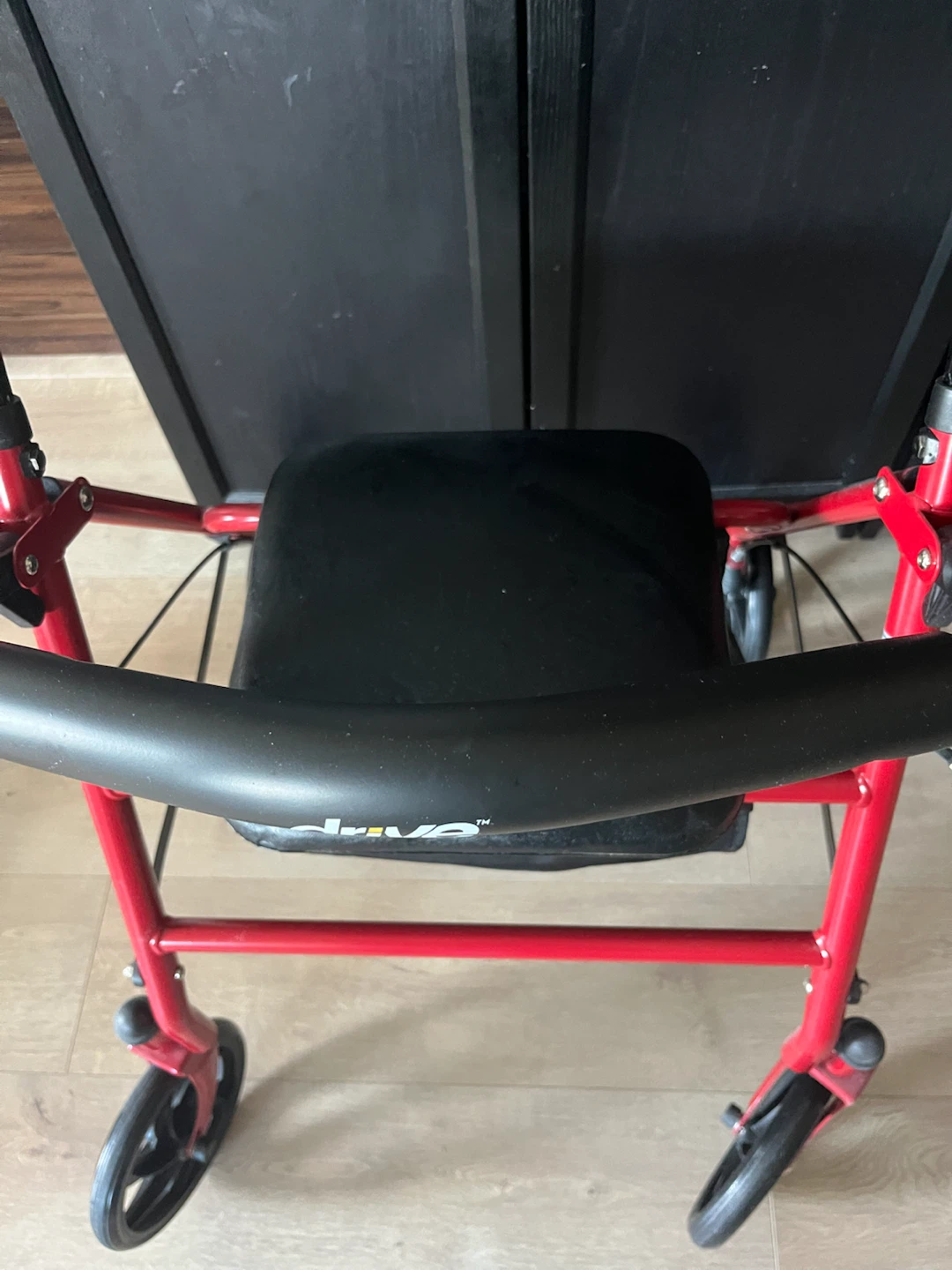 Drive Red Walker with Seat and Bag -Like New - photo 2