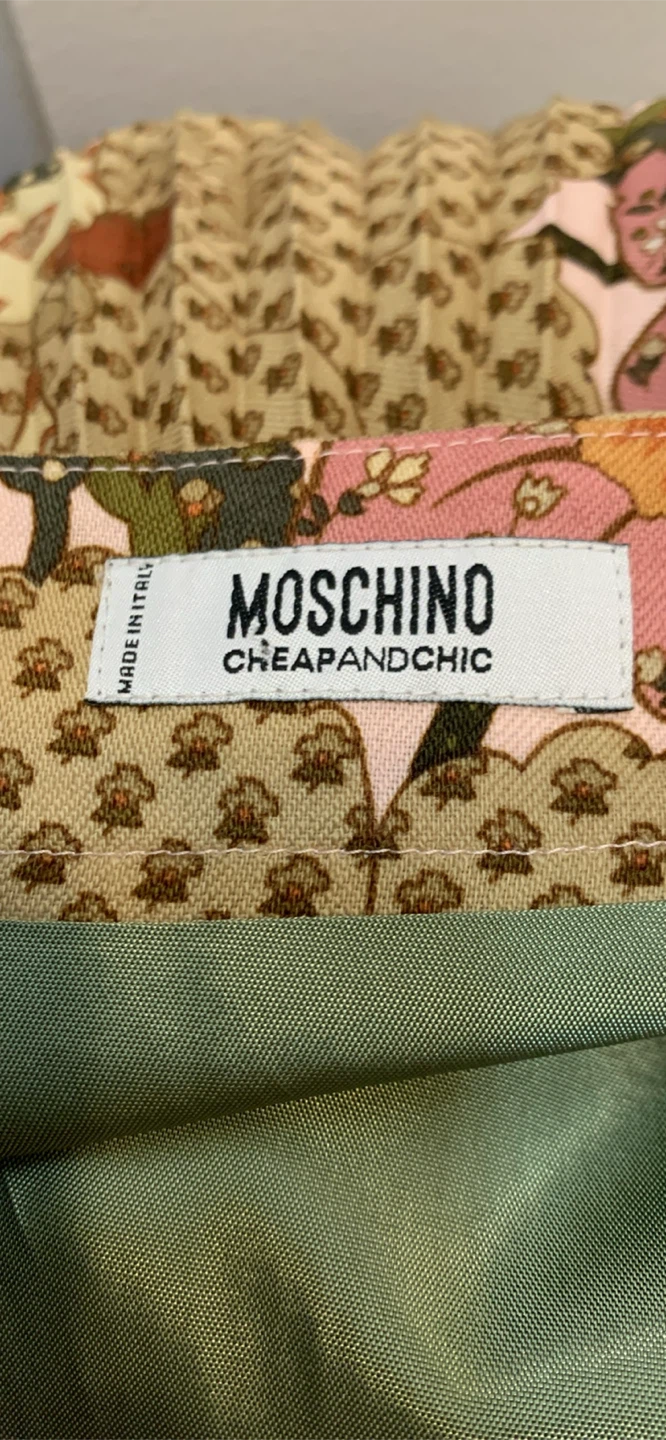 Moschino Cheap and Chic Pleated Midi Skirt - photo 3