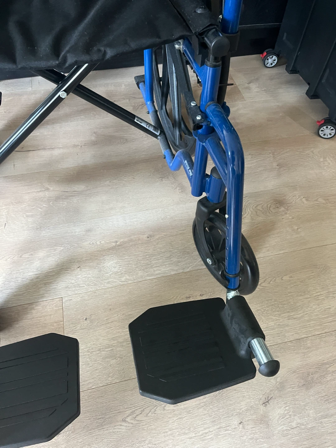 Drive Medical Blue Streak 18” Wheelchair – Like New - photo 2