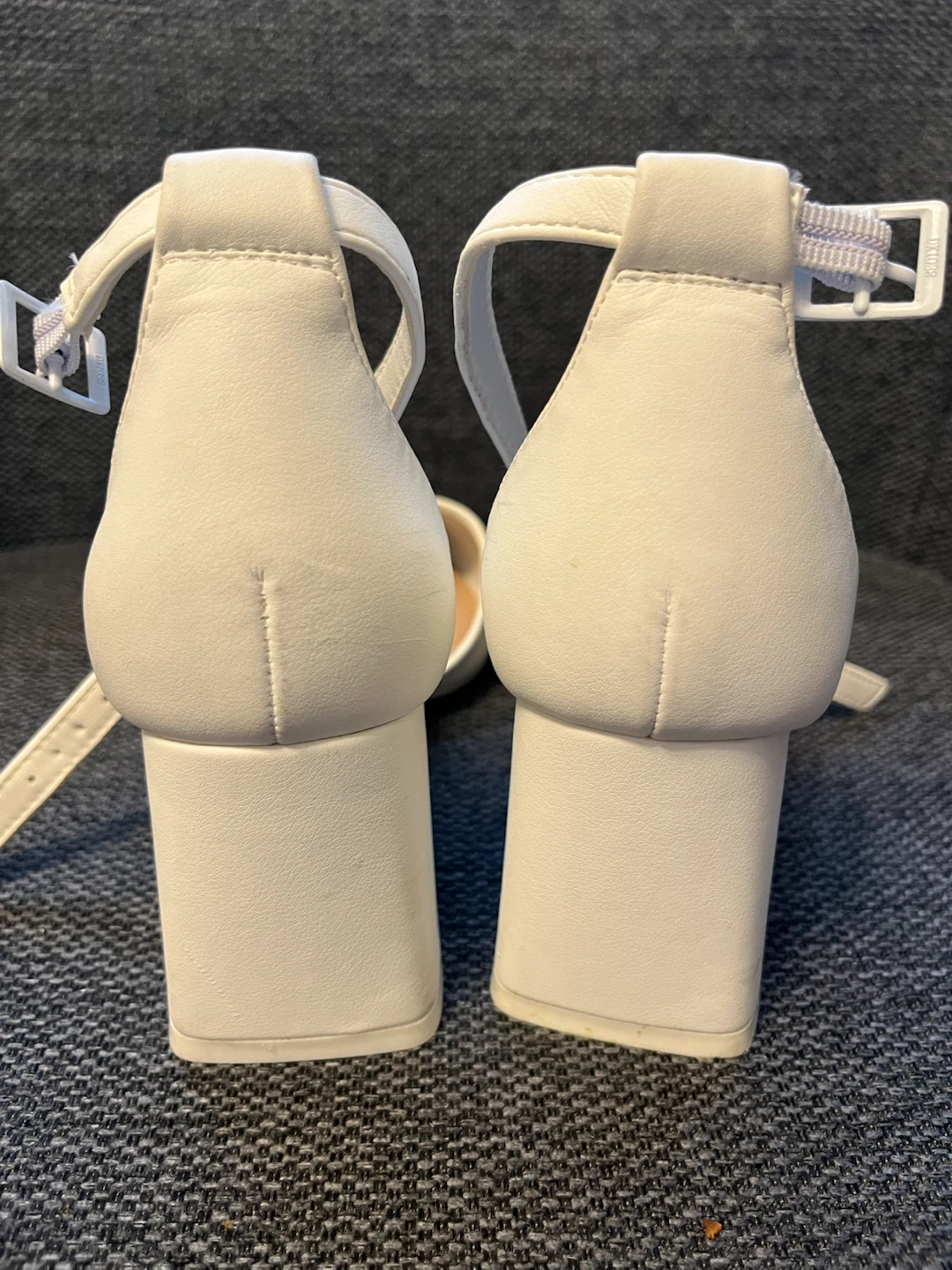 Call It Spring White Heels (size 7) - photo 3