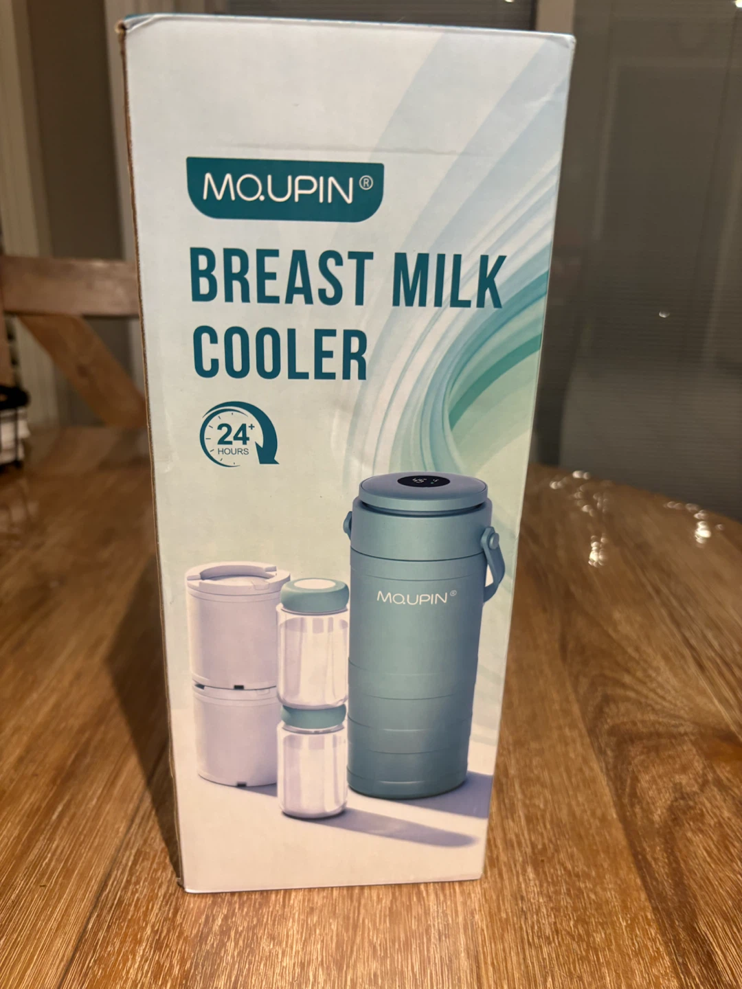 BNIB Mqupin Portable Breast Milk Cooler - Purple - photo 3