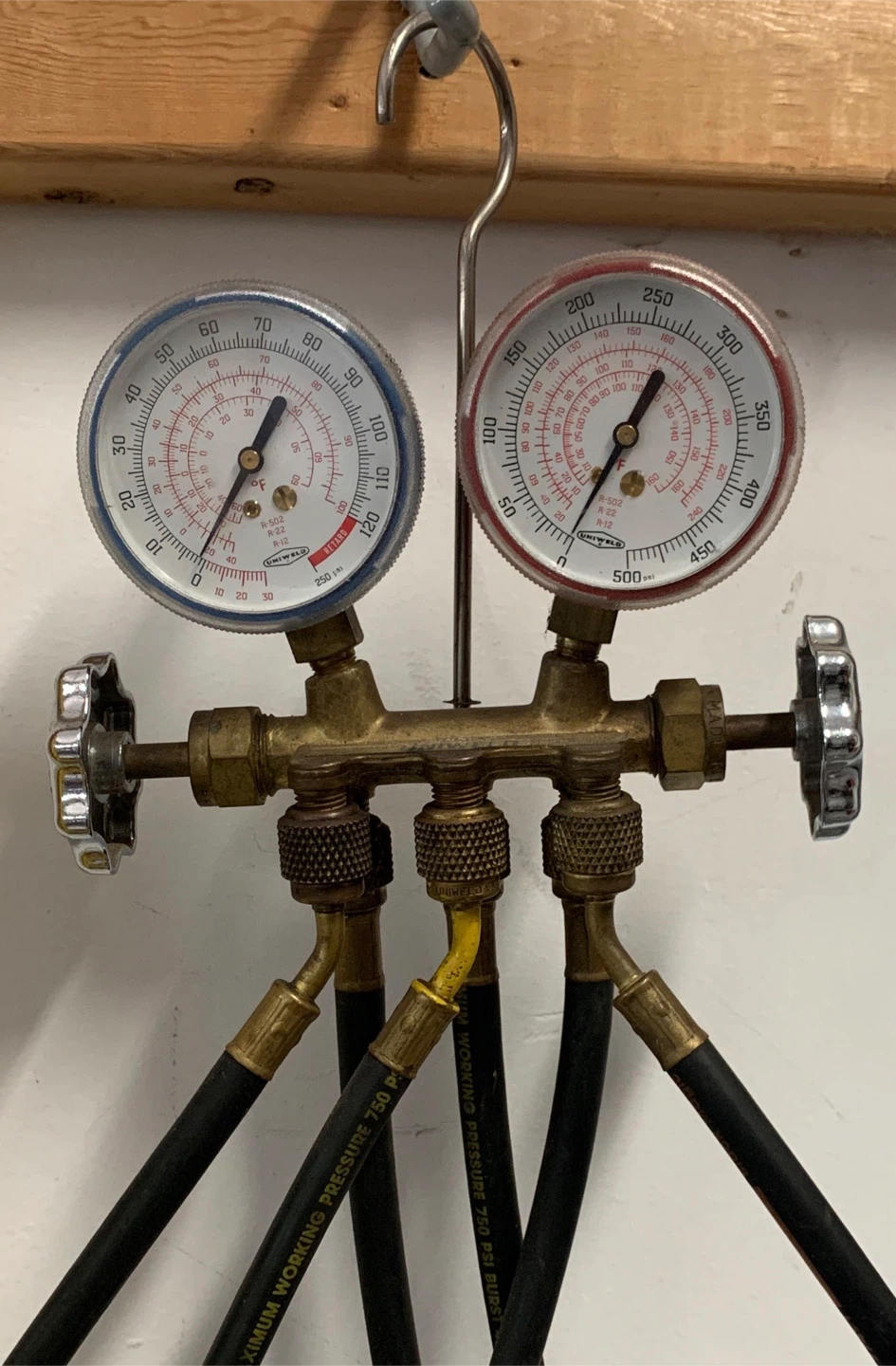 Uniweld HVAC Manifold Gauge Set
