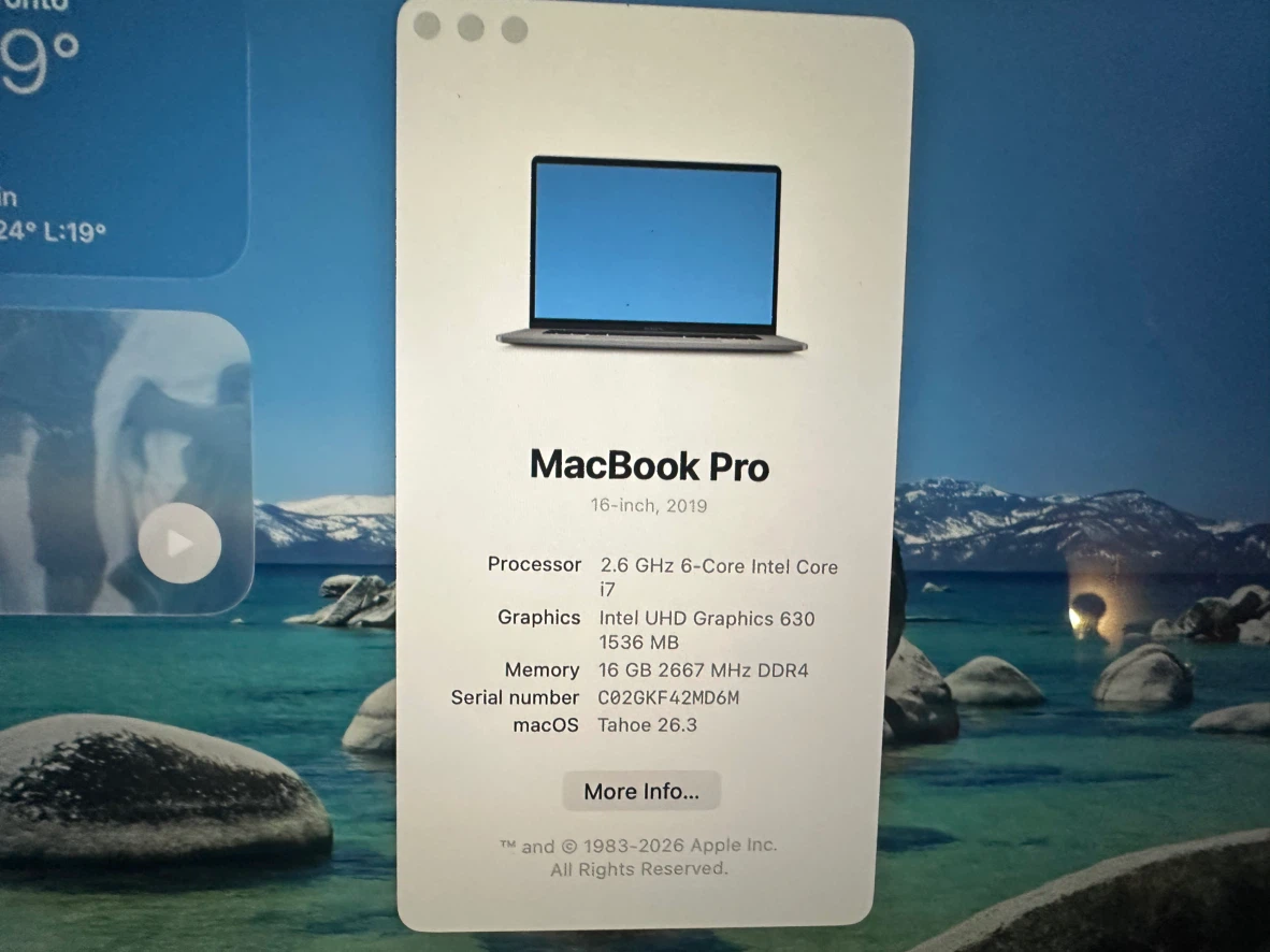 Apple MacBook Pro 16-inch, 2019 - photo 3