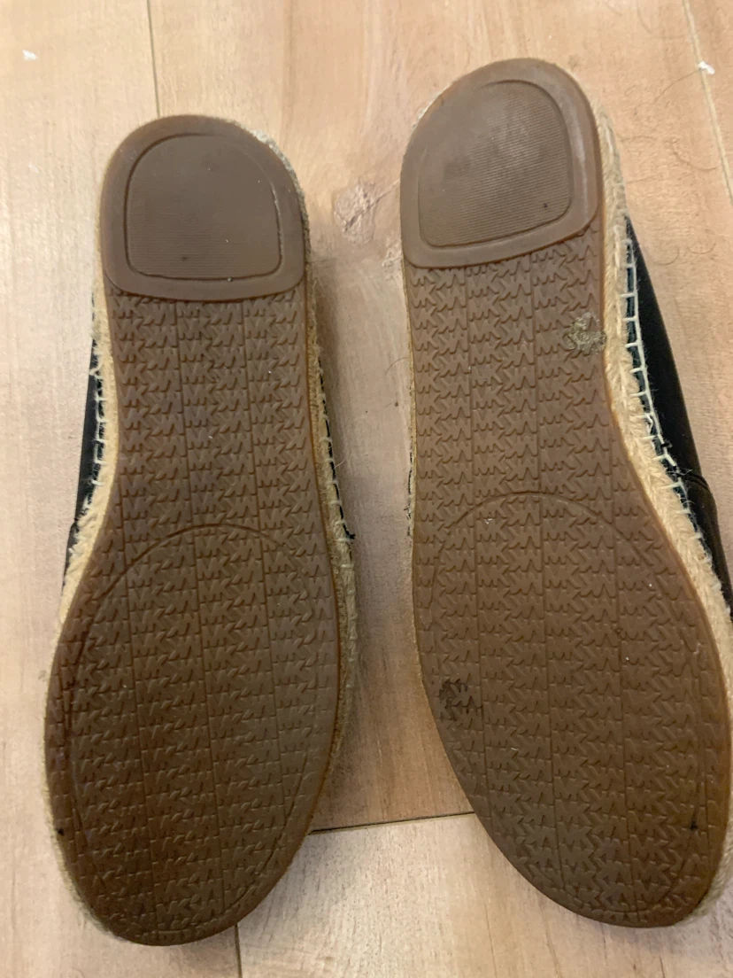 Michael Kors Black Leather Espadrille Flats - photo 4