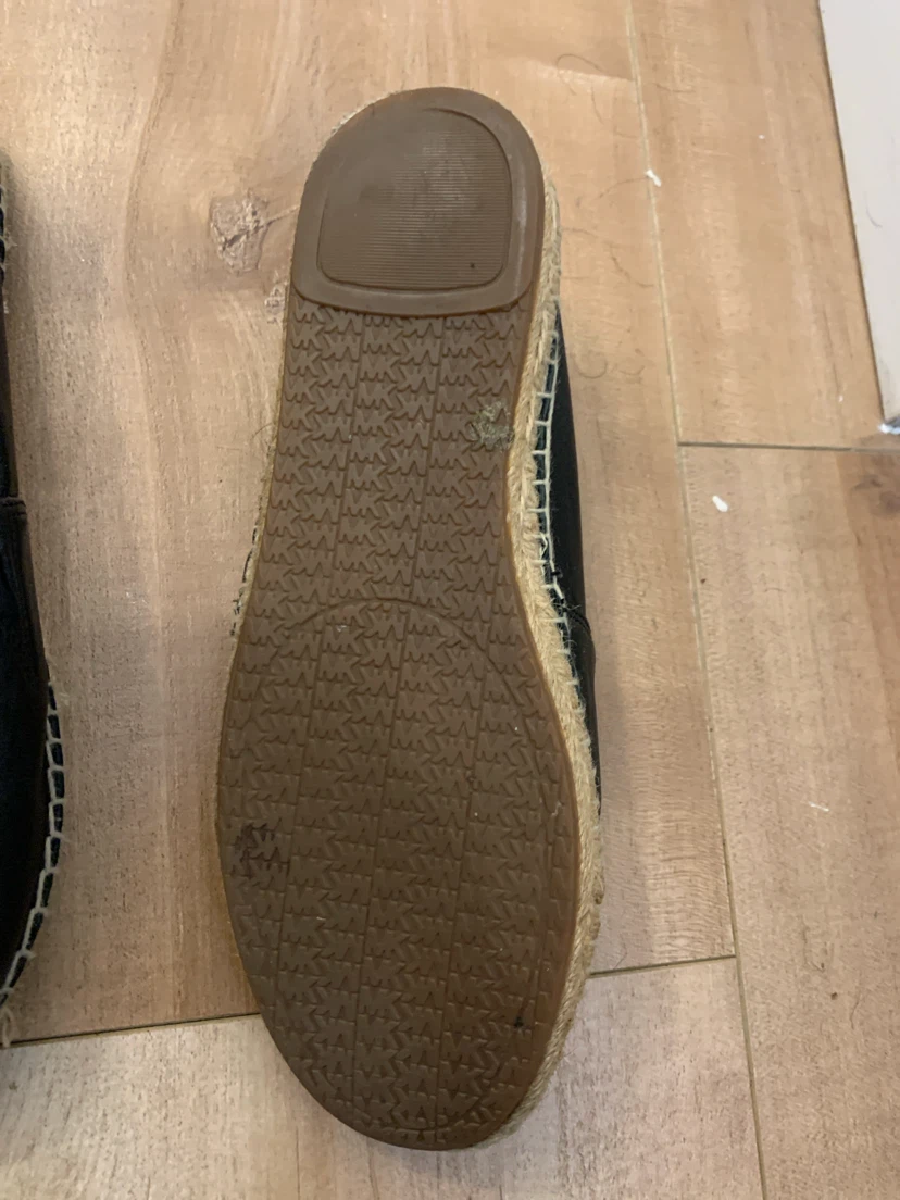 Michael Kors Black Leather Espadrille Flats - photo 5