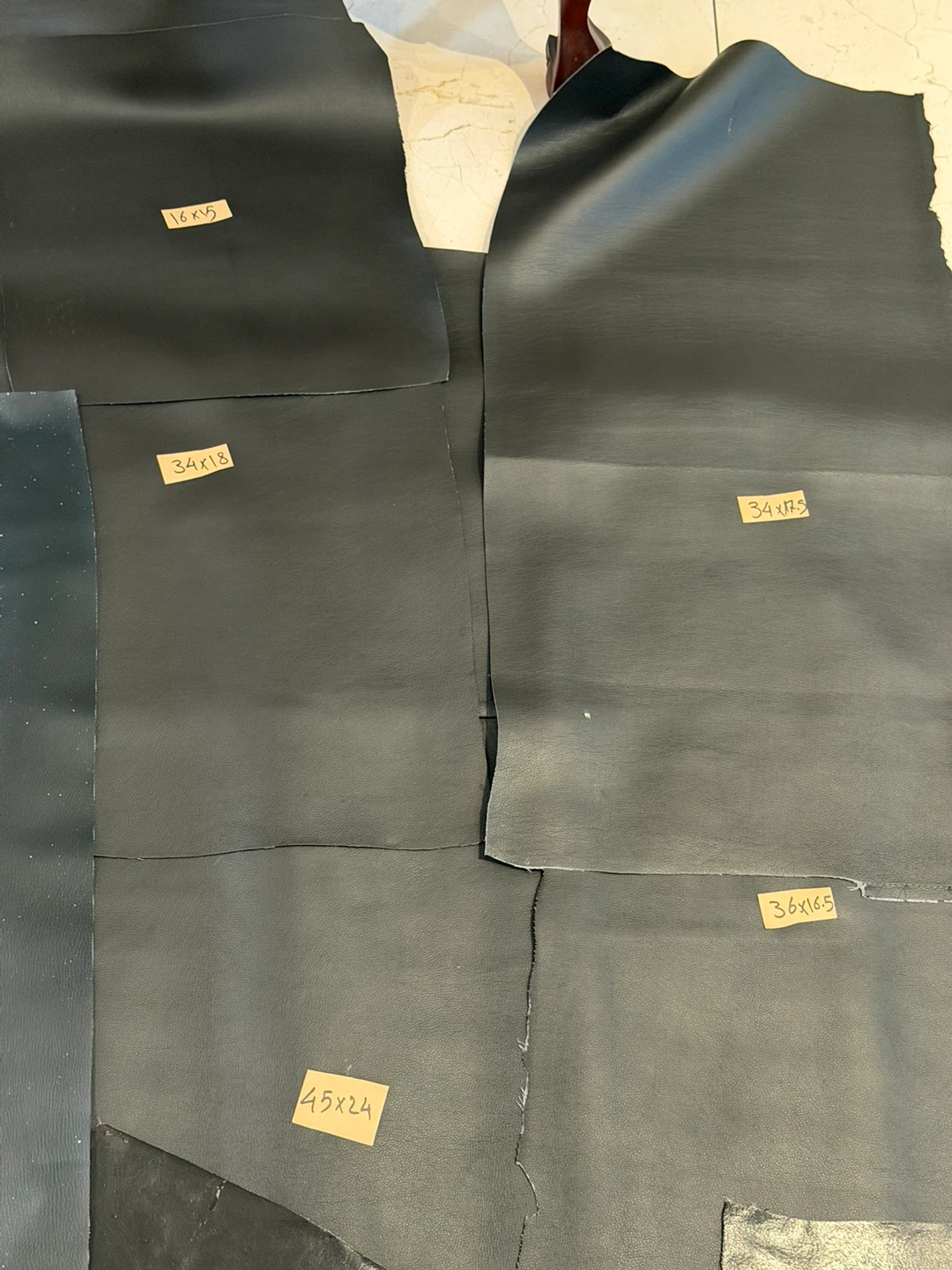 Assorted Leather Scraps - photo 2