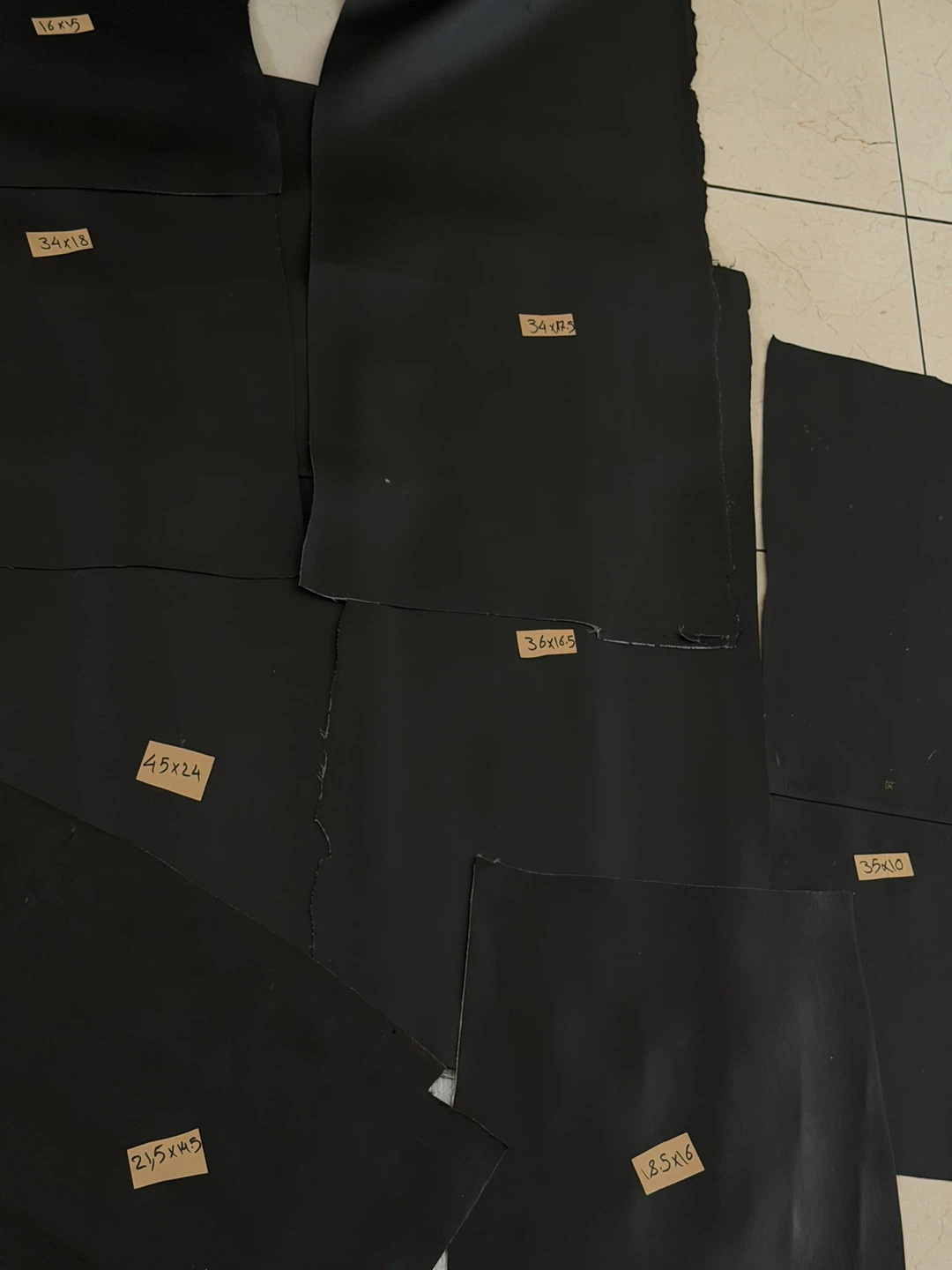 Assorted Leather Scraps - photo 3