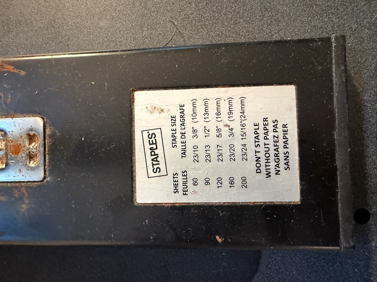 Staples Heavy Duty Stapler - photo 2