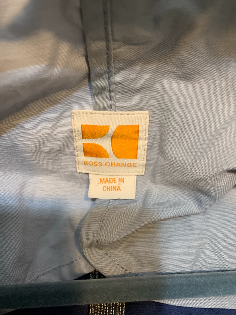 BOSS Orange Men's Navy Blue Jacket - photo 3