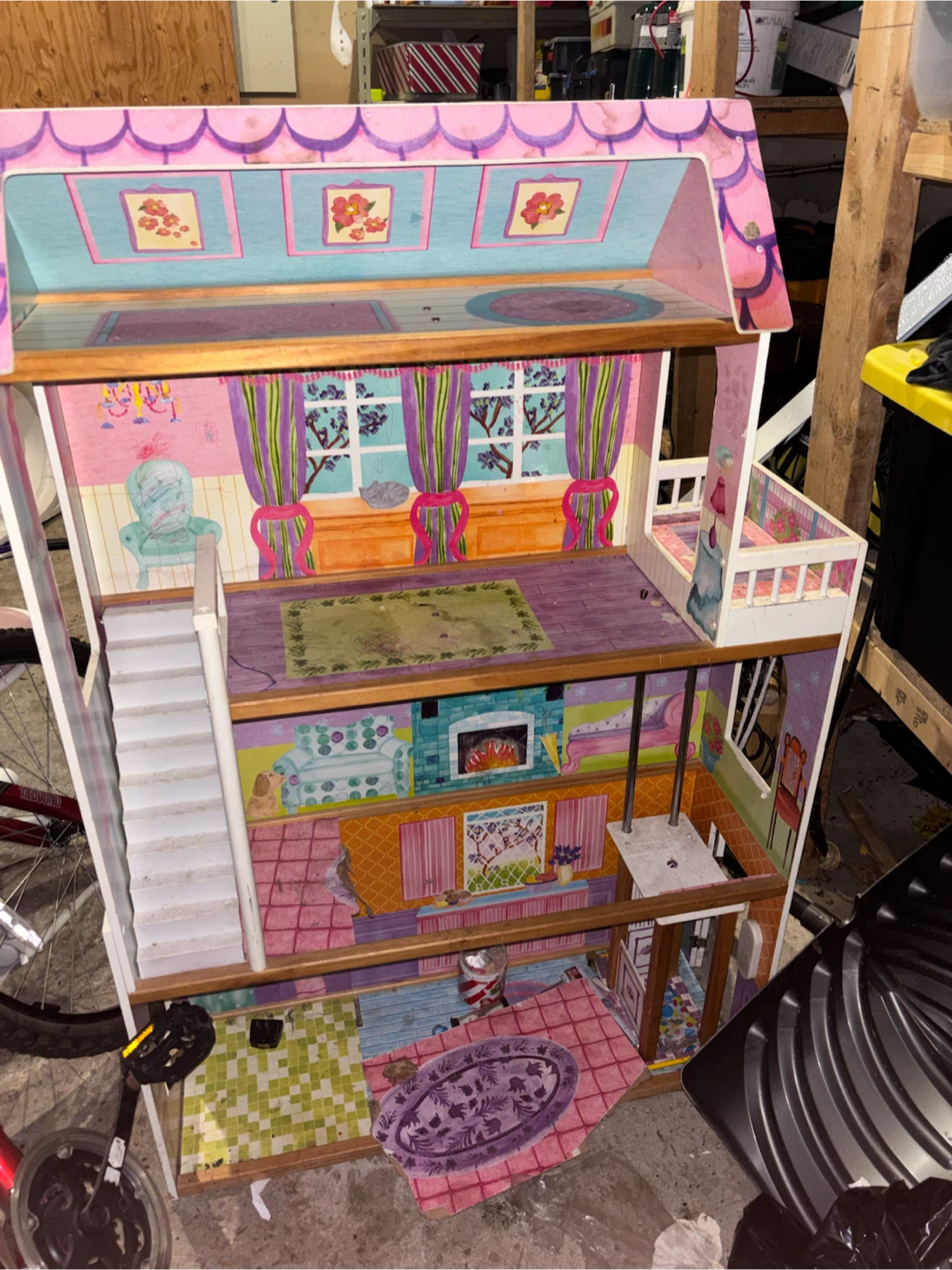 Wooden Dollhouse - photo 2