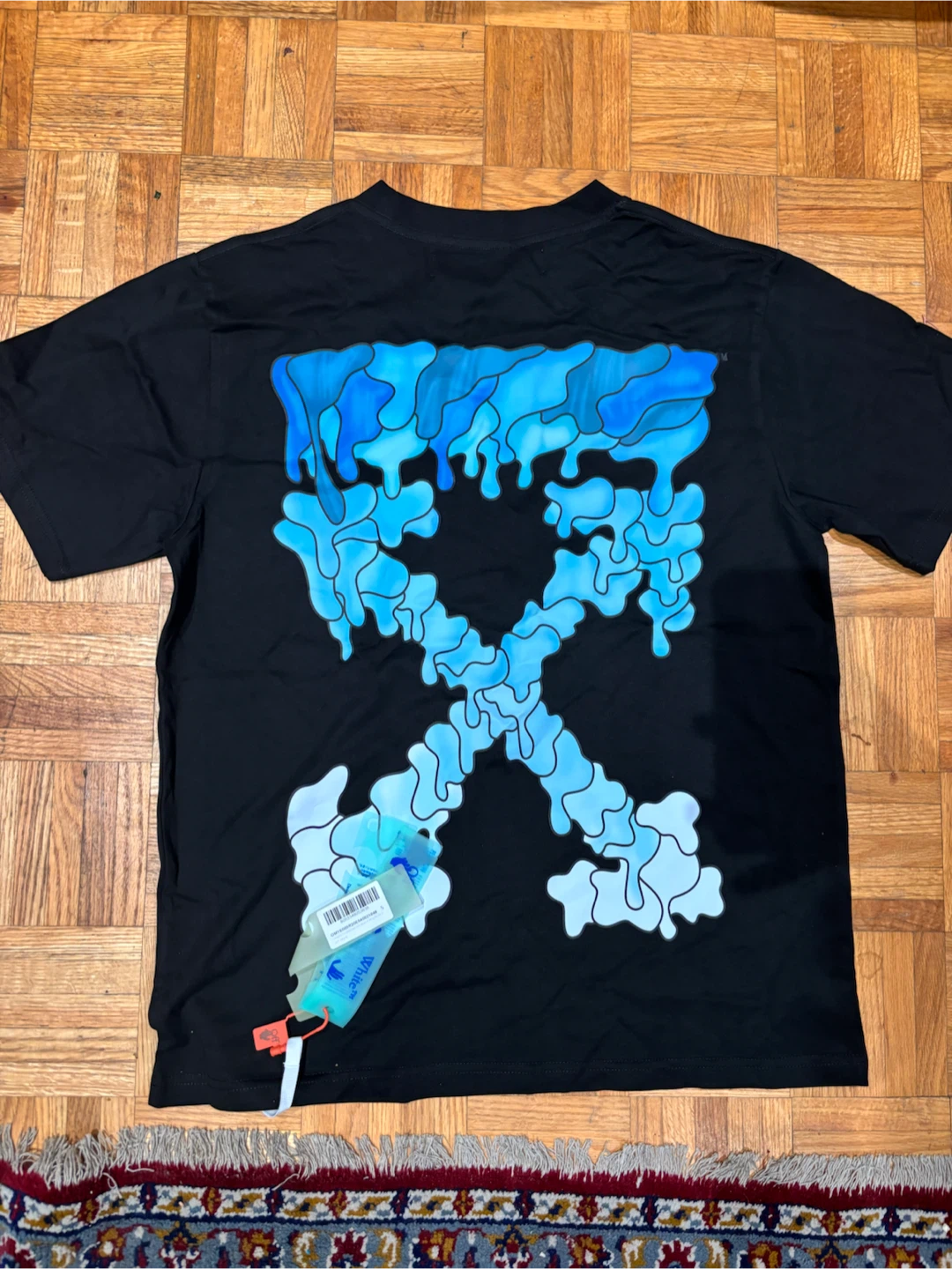Off-White Black Dripping Arrows T-Shirt