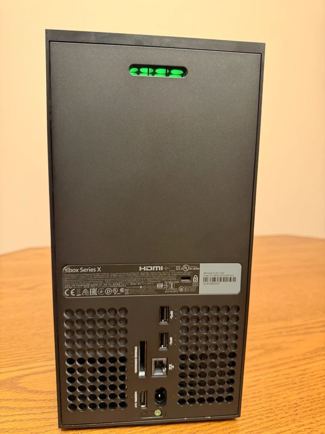 Xbox Series X Console with Controller and Games - photo 3