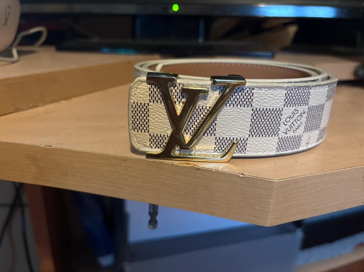 Louis Vuitton Damier Azur Belt