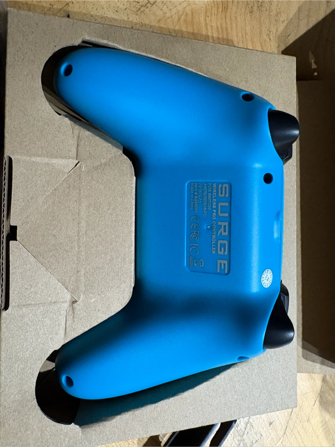 Surge Wireless Pro Controller for Nintendo Switch - Blue - photo 4