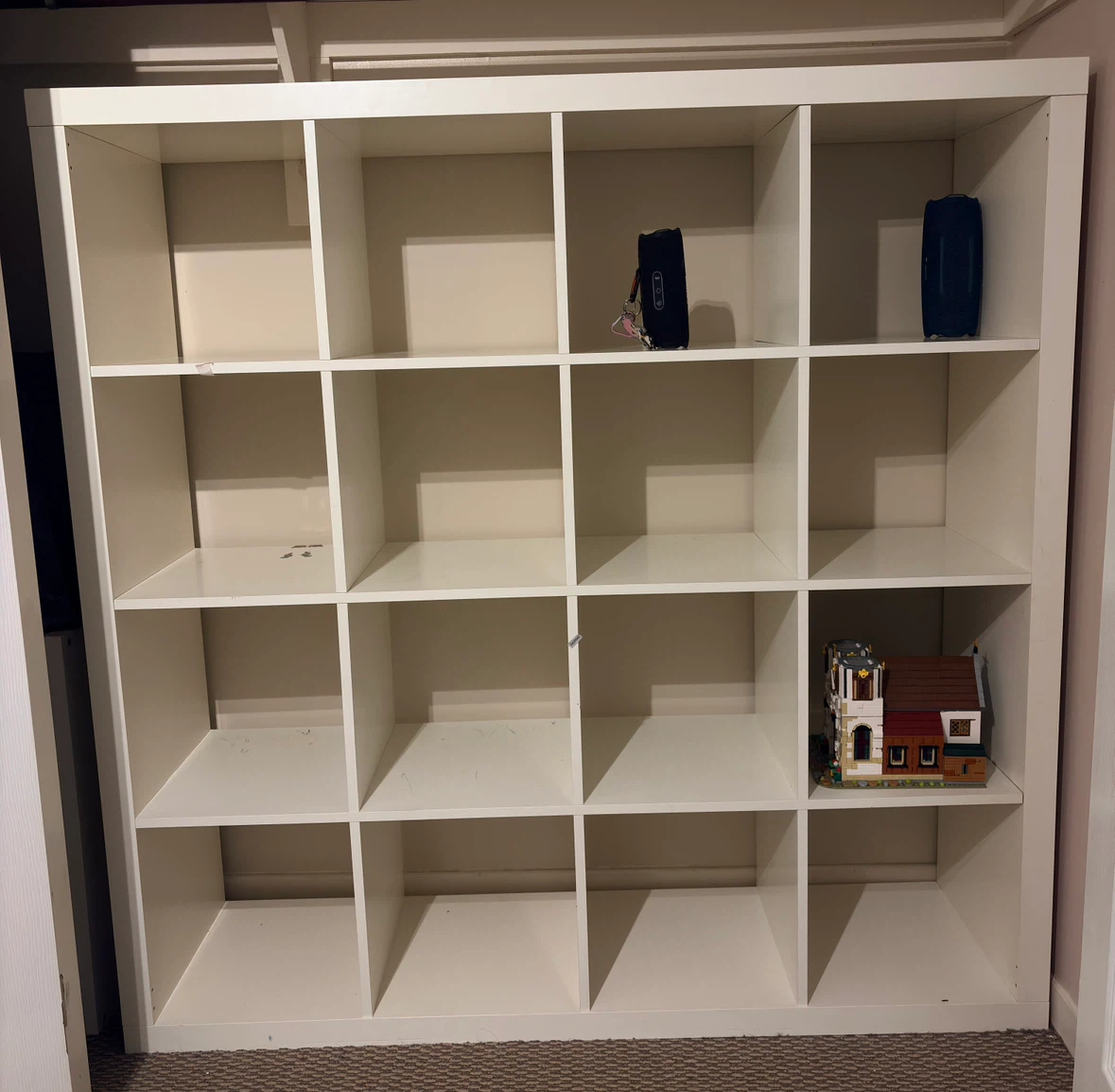 White 16 Cube Storage Unit - photo 2