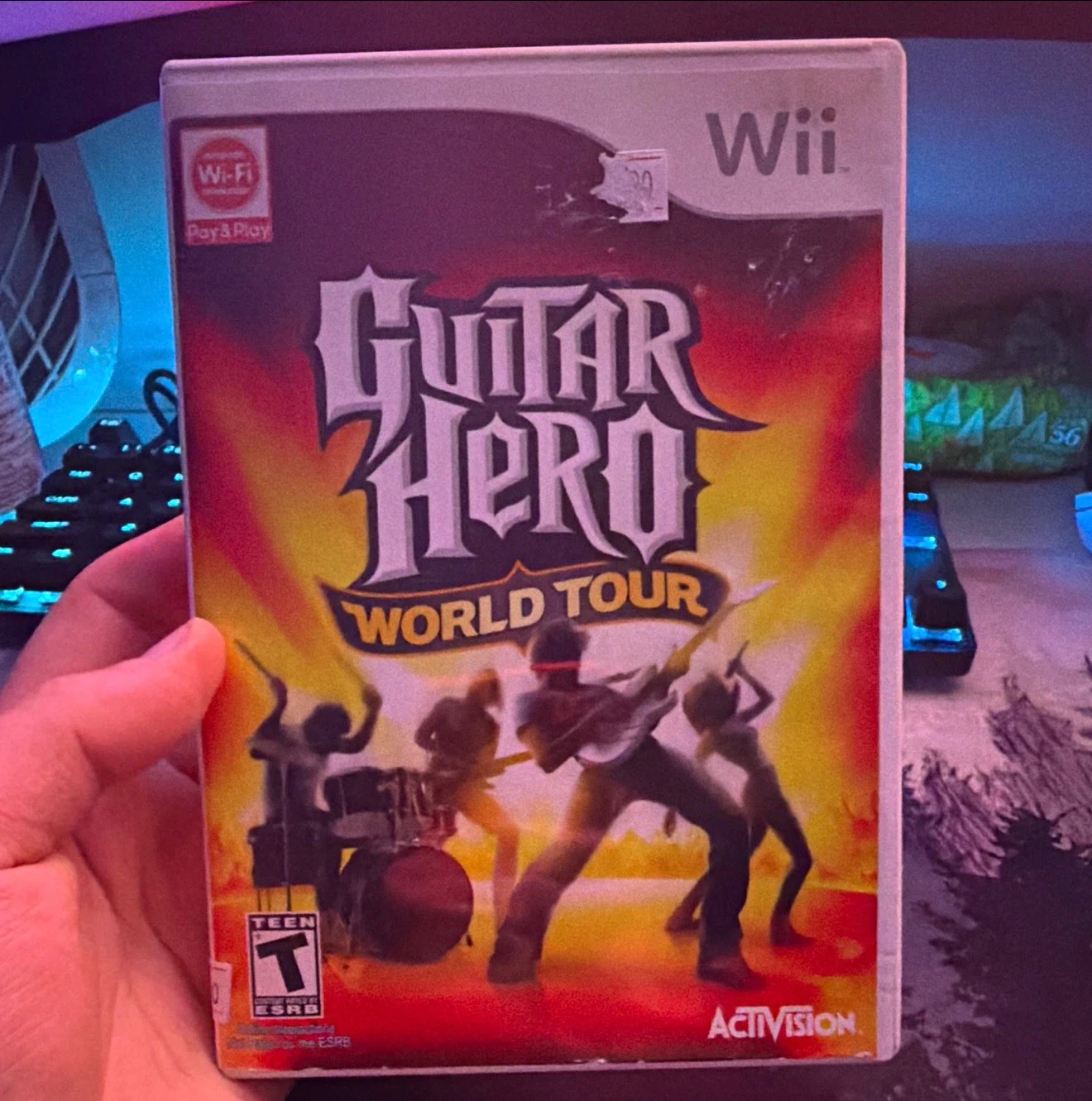 Guitar Hero World Tour Wii Guitar Controller - photo 5