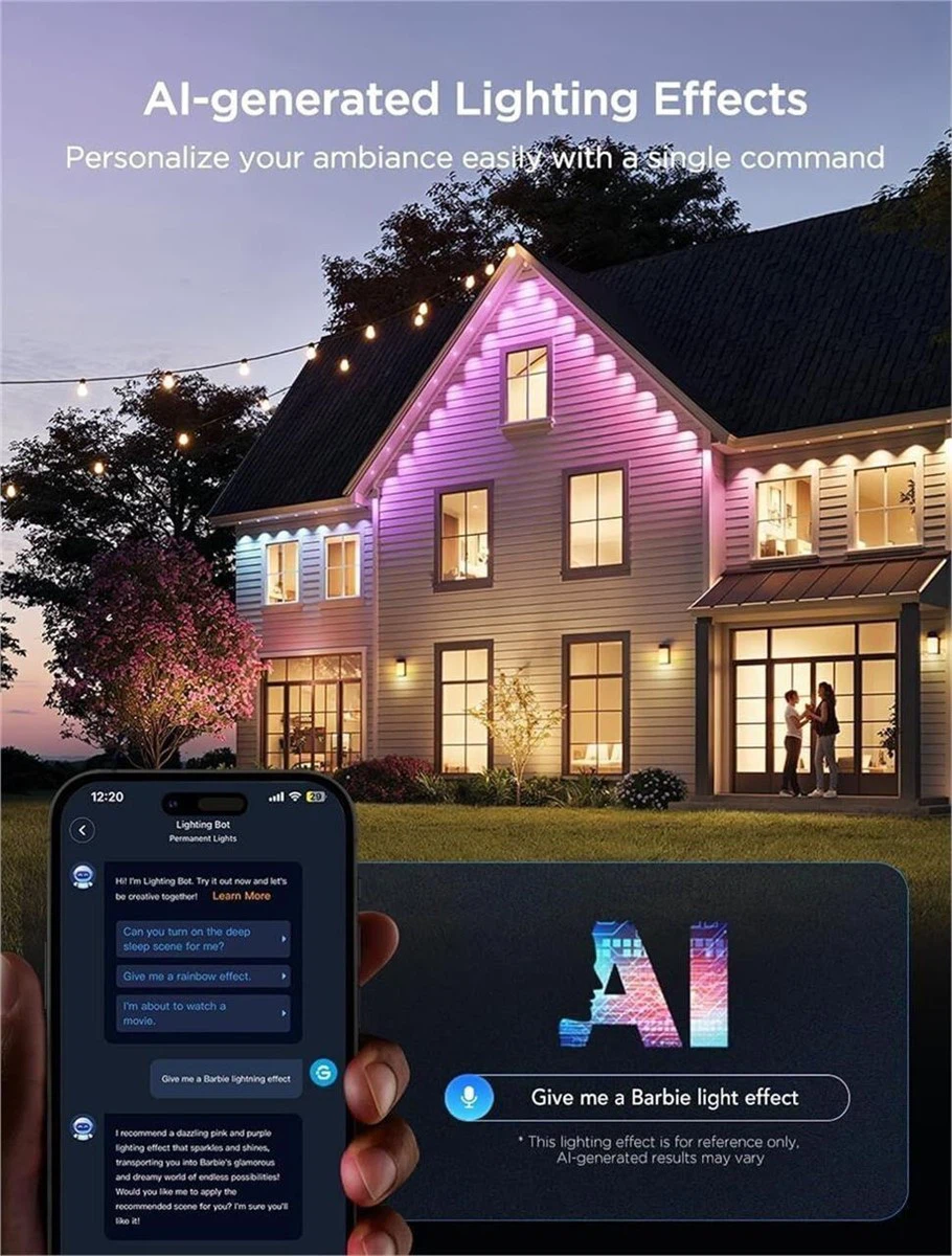 Govee Permanent Outdoor Lights 2 - 100 FT - photo 3