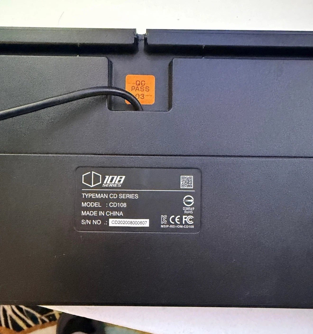 Typeman CD108 Series Mechanical Keyboard - photo 2