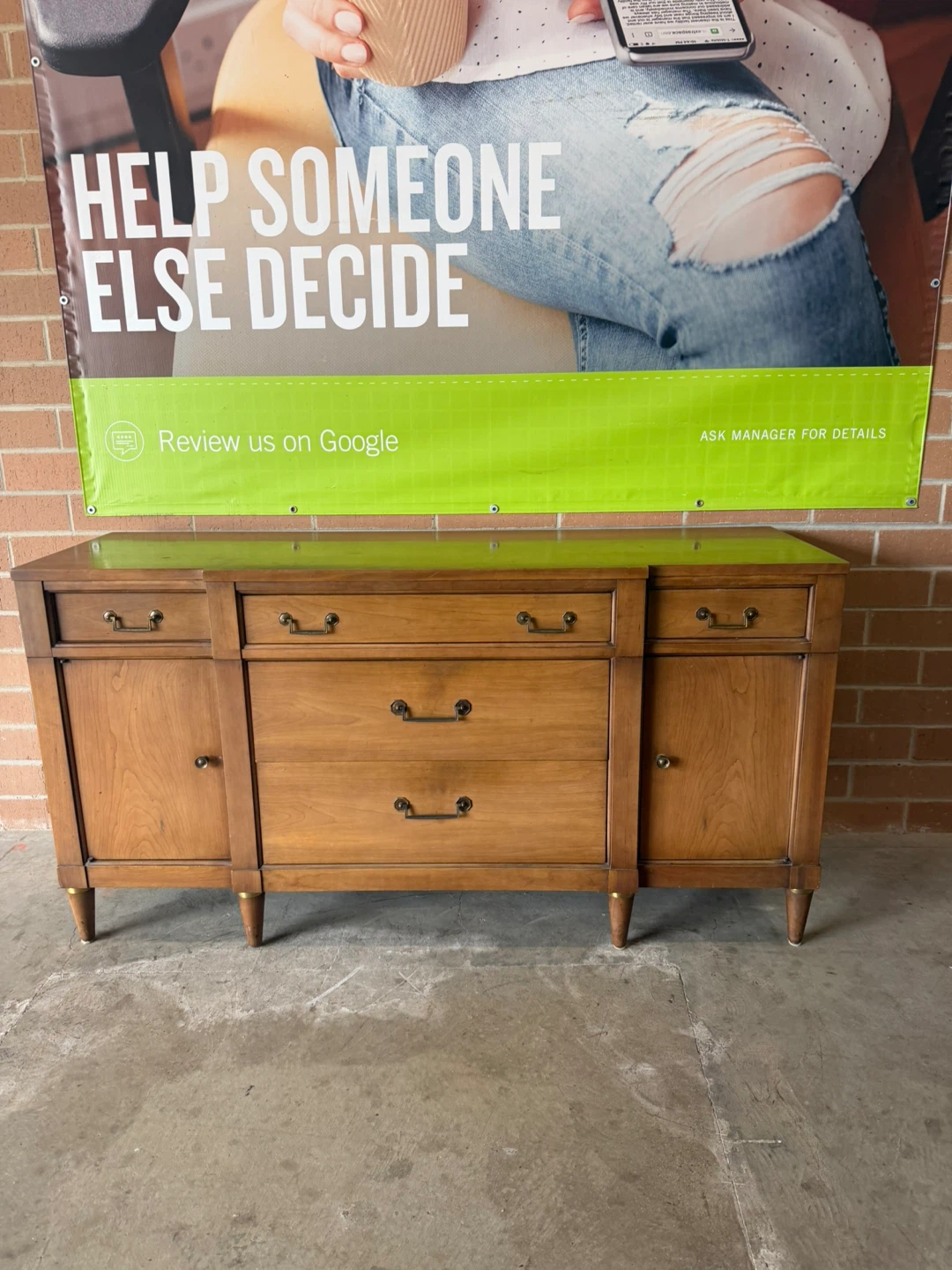 Sideboard/Buffet with drawers and storage