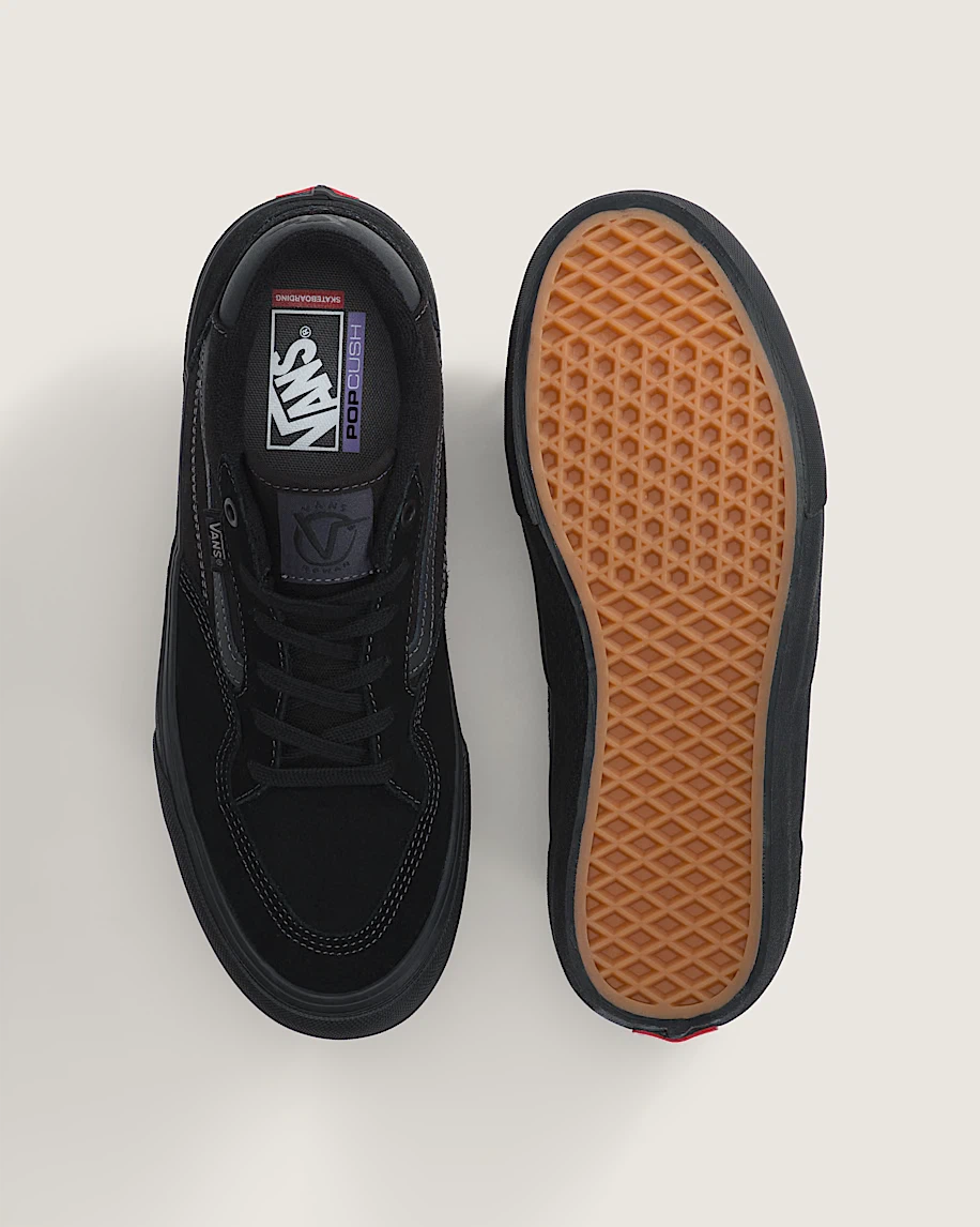 Vans PopCush Skate Shoes - Black