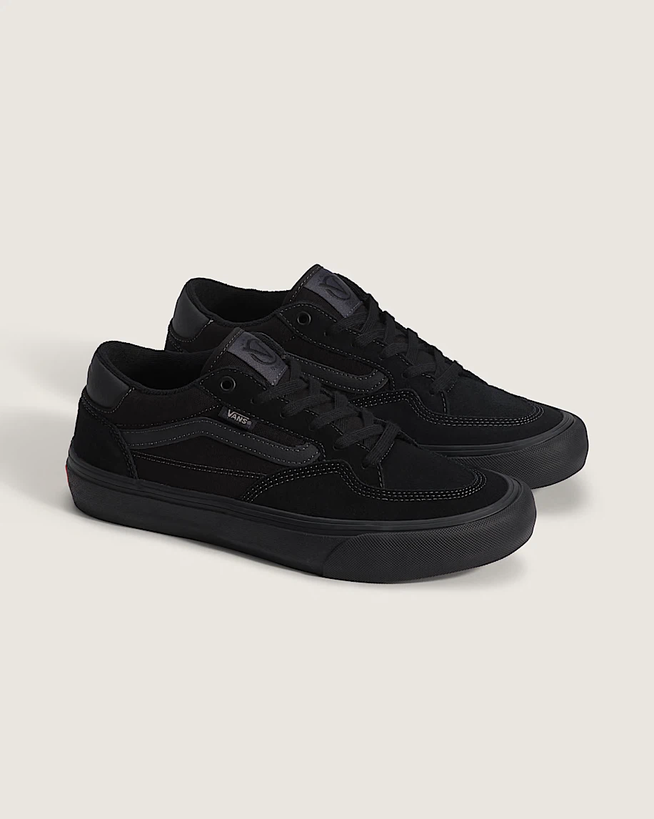 Vans PopCush Skate Shoes - Black - photo 3