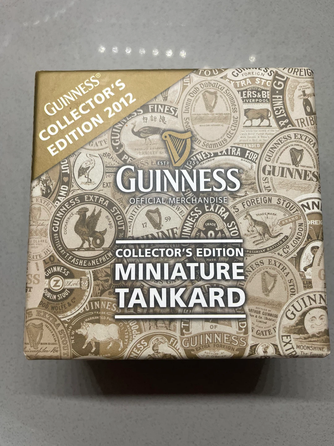 Guinness Collector's Edition 2012 Miniature Tankard