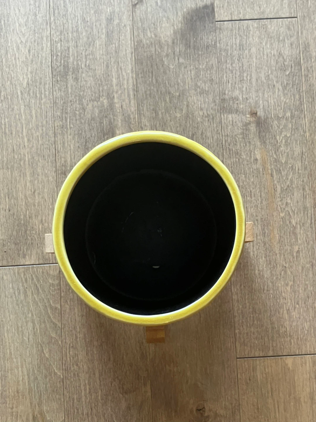 Planter with wooden base / cache pot sur base en bois - photo 3