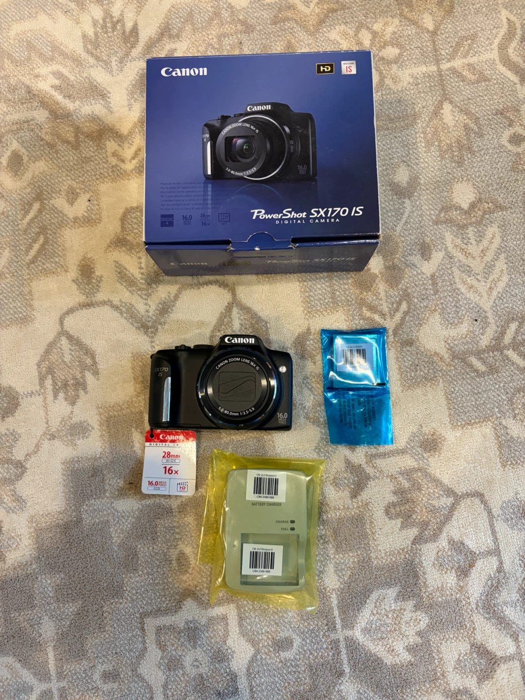 Canon Powershot SX170 IS with bag. (new)