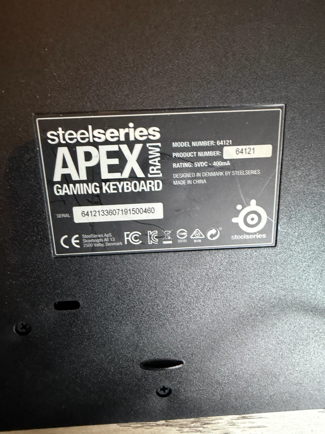 SteelSeries Apex [RAW] Gaming Keyboard - photo 2
