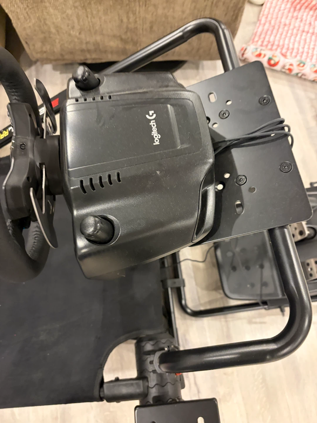 Next Level GT Lite Chair and Logitech wheel and pedals - photo 3