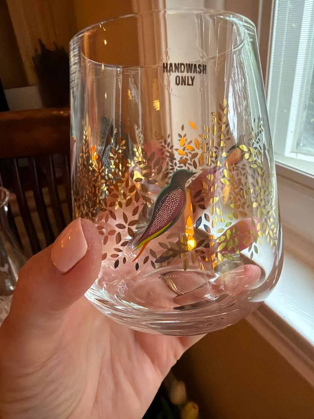 Stunning Sara Miller Portmeiron Wine Carafe and Glasses - photo 2