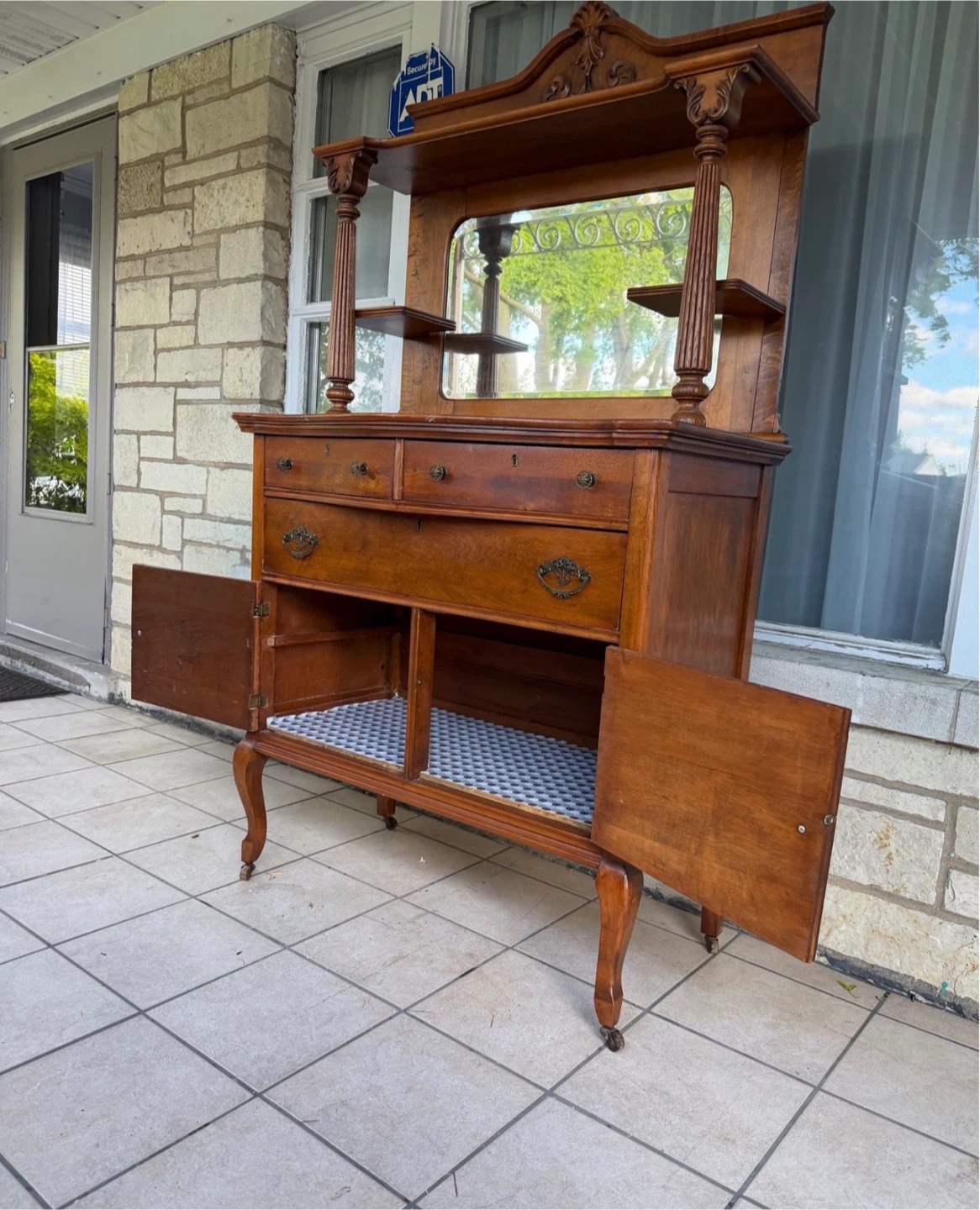 Vintage Dresser with mirror - photo 3