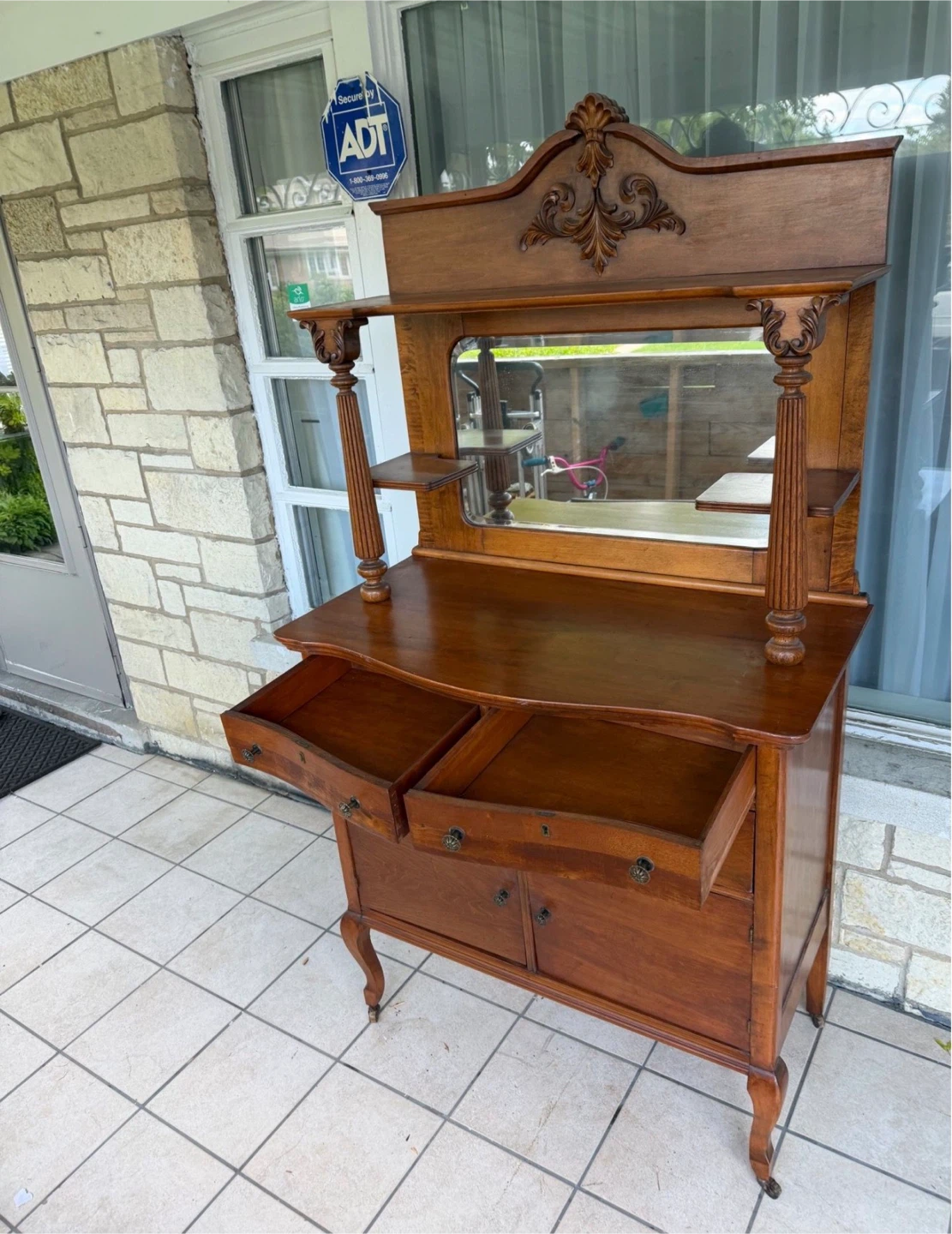 Vintage Dresser with mirror - photo 5