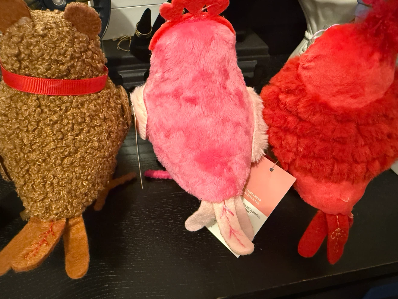 3 Valentine's Day Plush Birds - photo 2