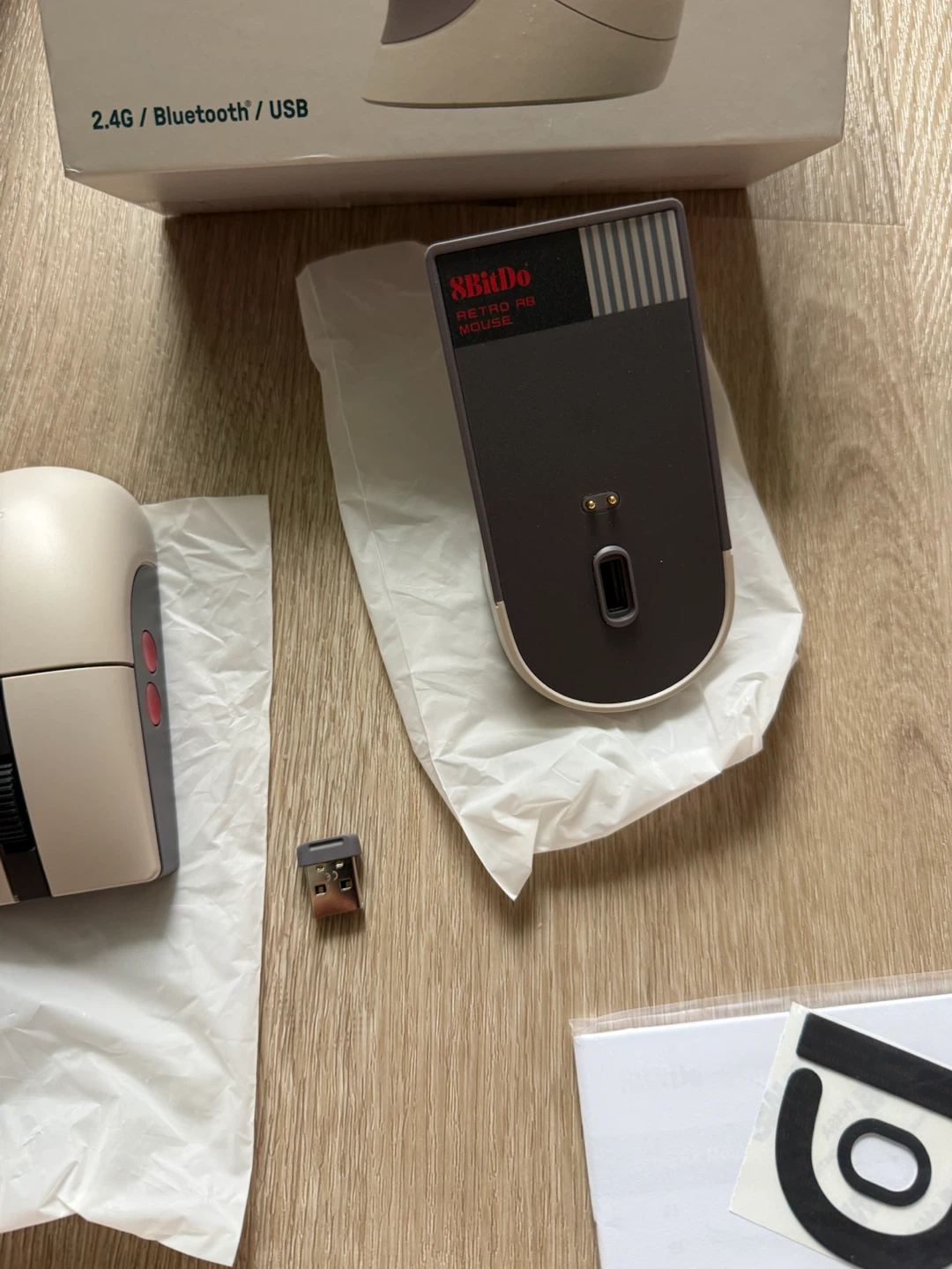 8BitDo Retro R8 Mouse - photo 2