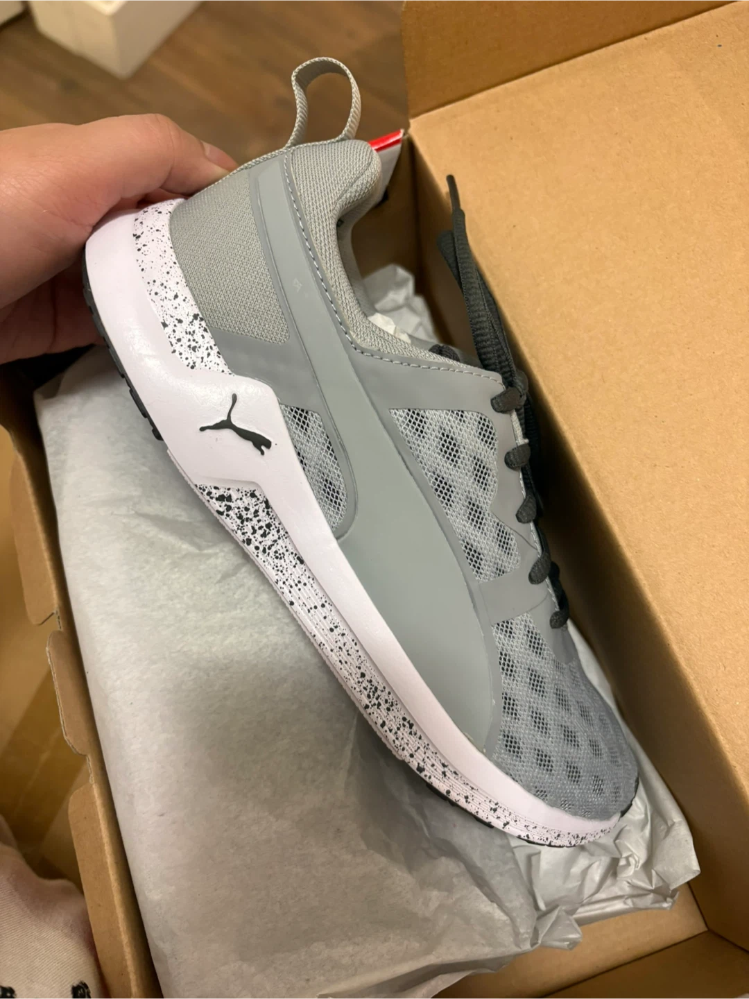 Puma Grey Running Shoes - photo 2