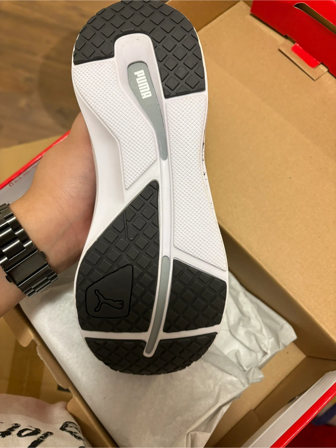 Puma Grey Running Shoes - photo 3