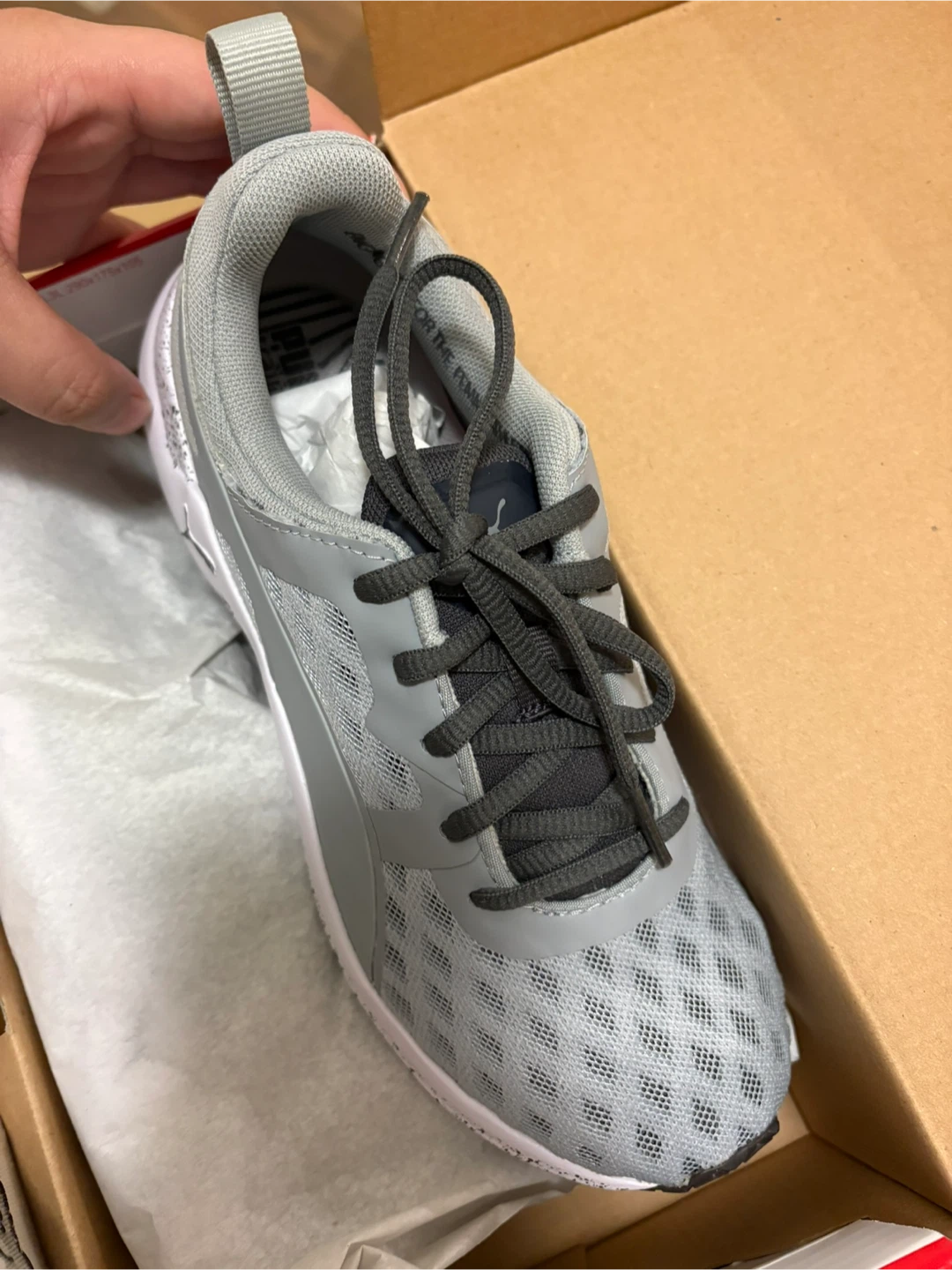Puma Grey Running Shoes - photo 5