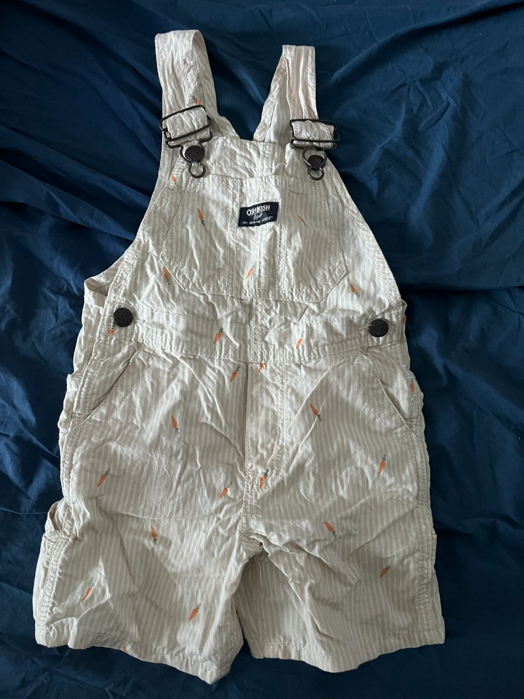 OshKosh B'gosh Baby Overalls - Carrot Print