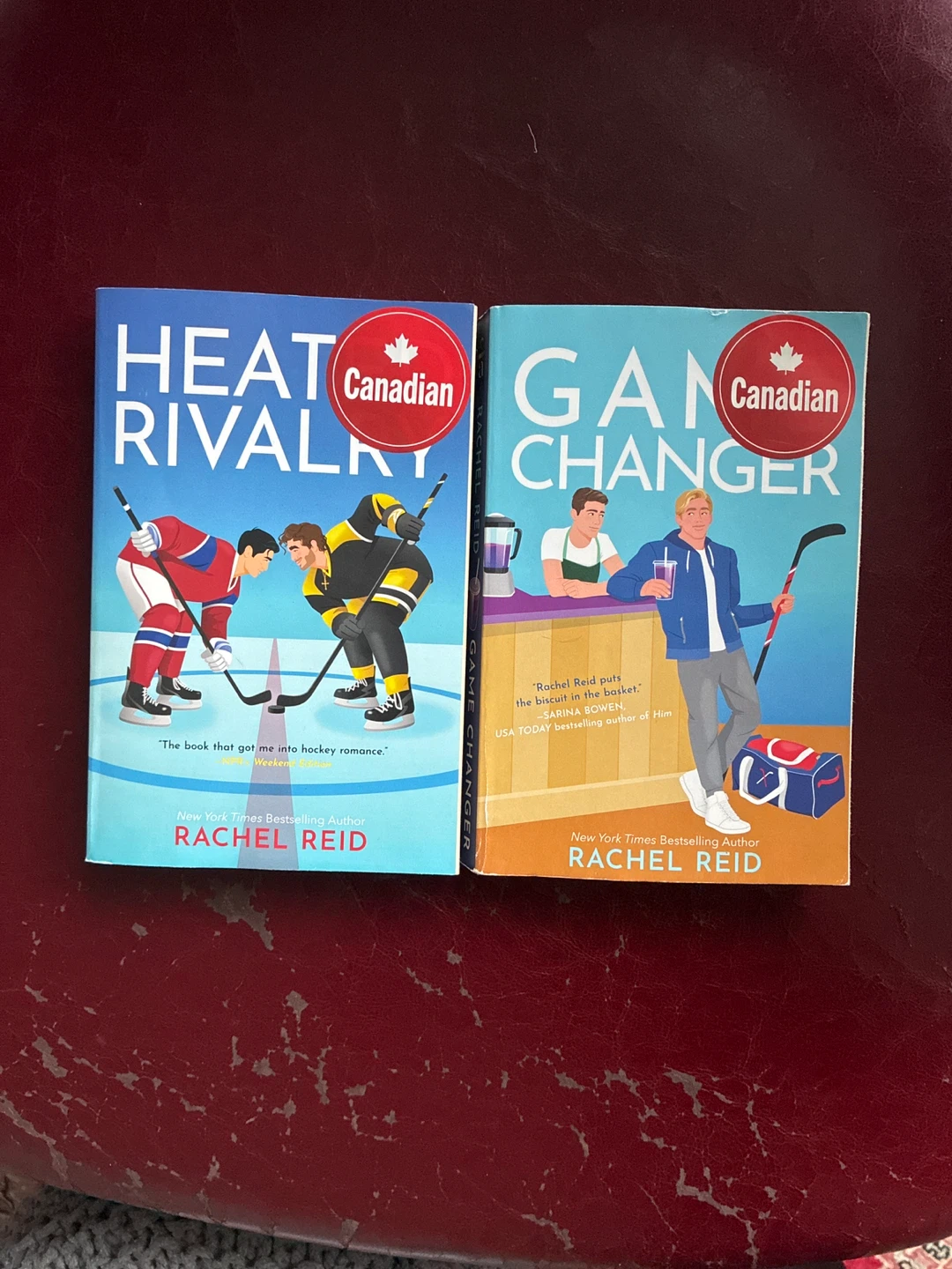 Heated Rivalry & Game Changer Books