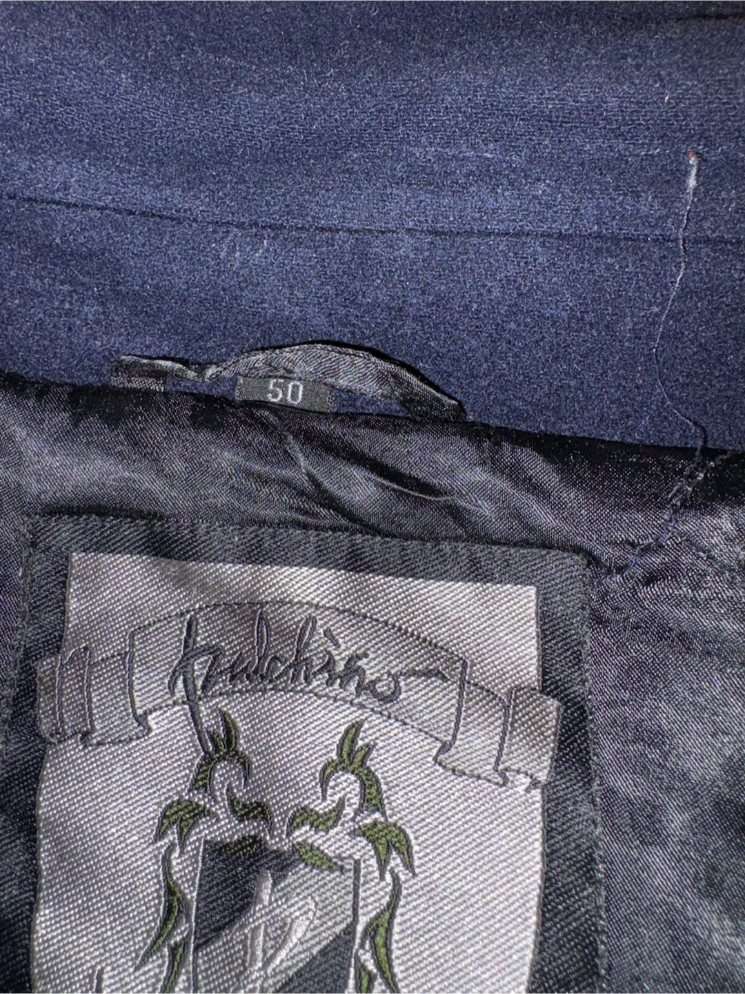 Navy Bomber Jacket Size 50 - photo 2