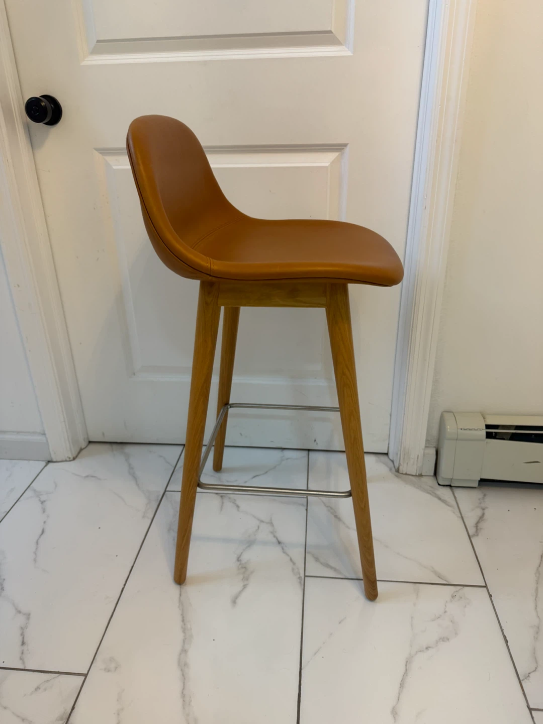 Muuto Fiber counter Leather Bar Stool - photo 2