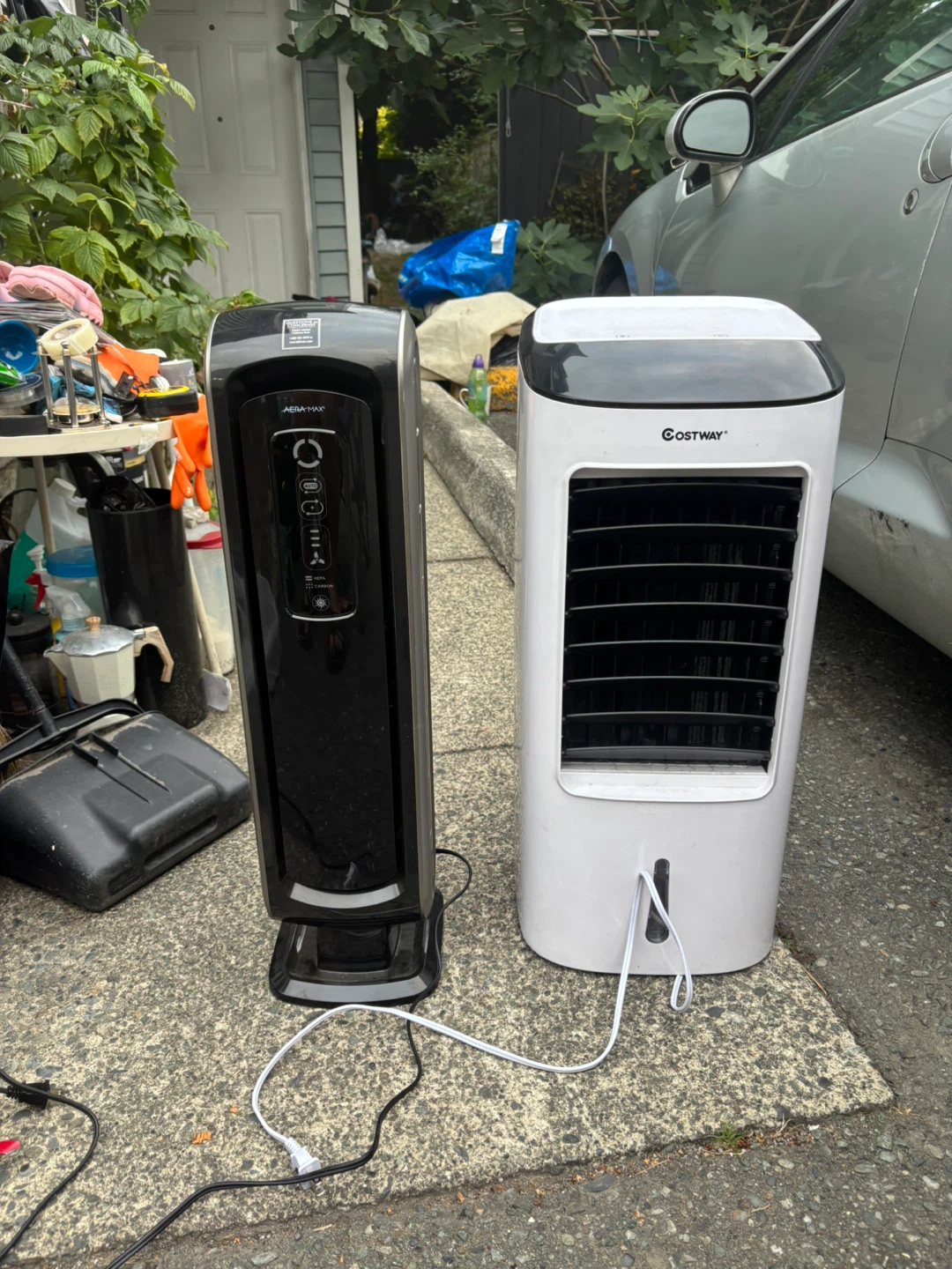 Fans and cooler 30 dollars each