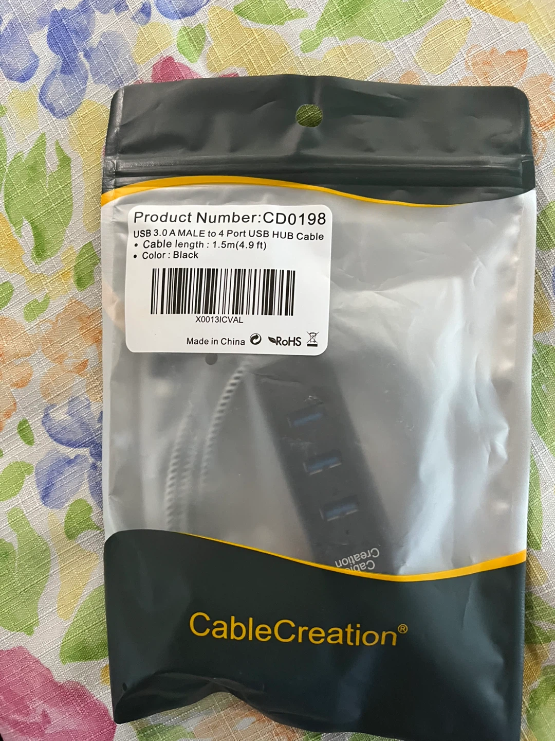 CableCreation USB 3.0 4-Port Hub Cable - photo 2