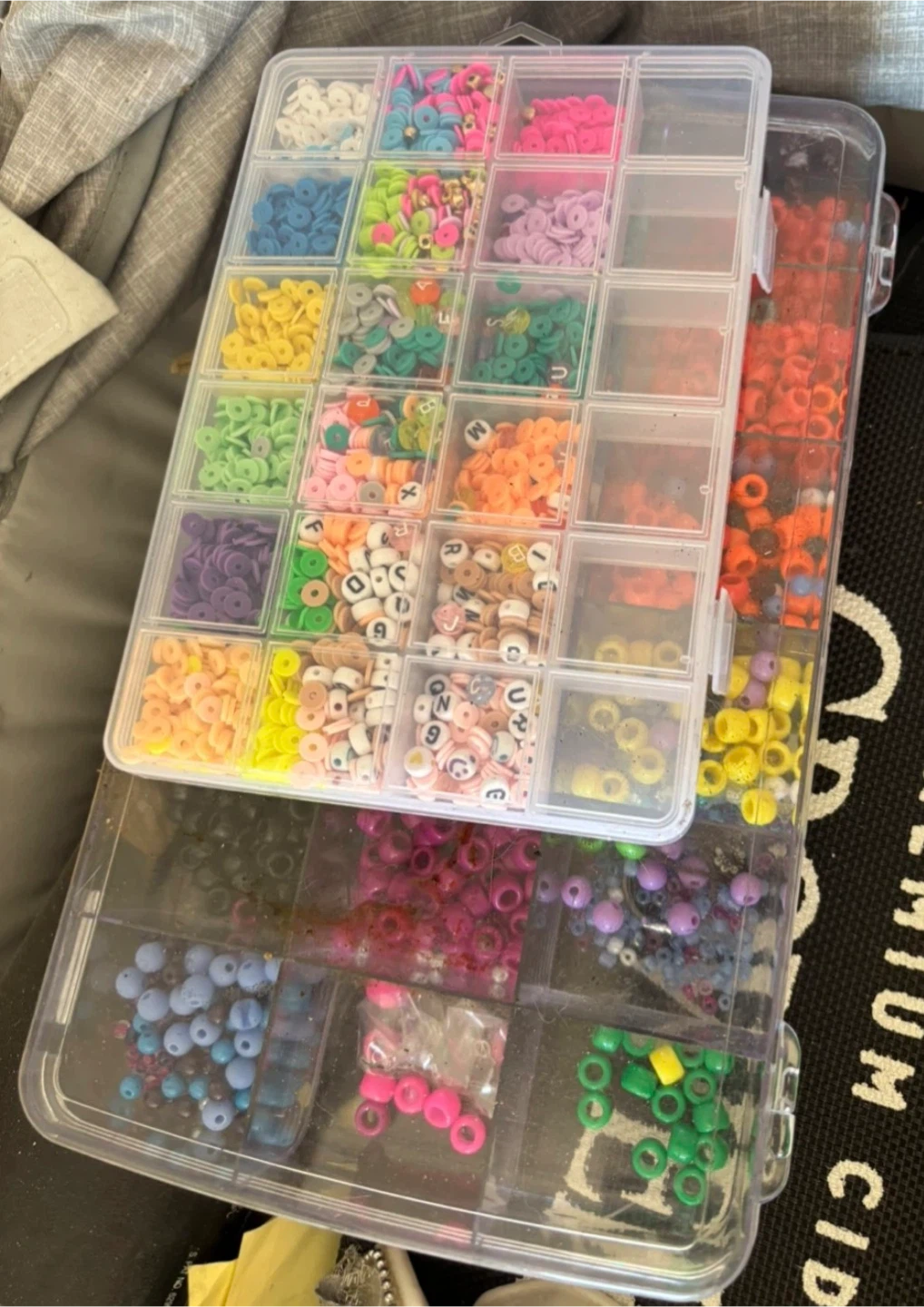 Jewelry Making & Bracelet Kit Bundle - Clay Heishi & Pony Beads