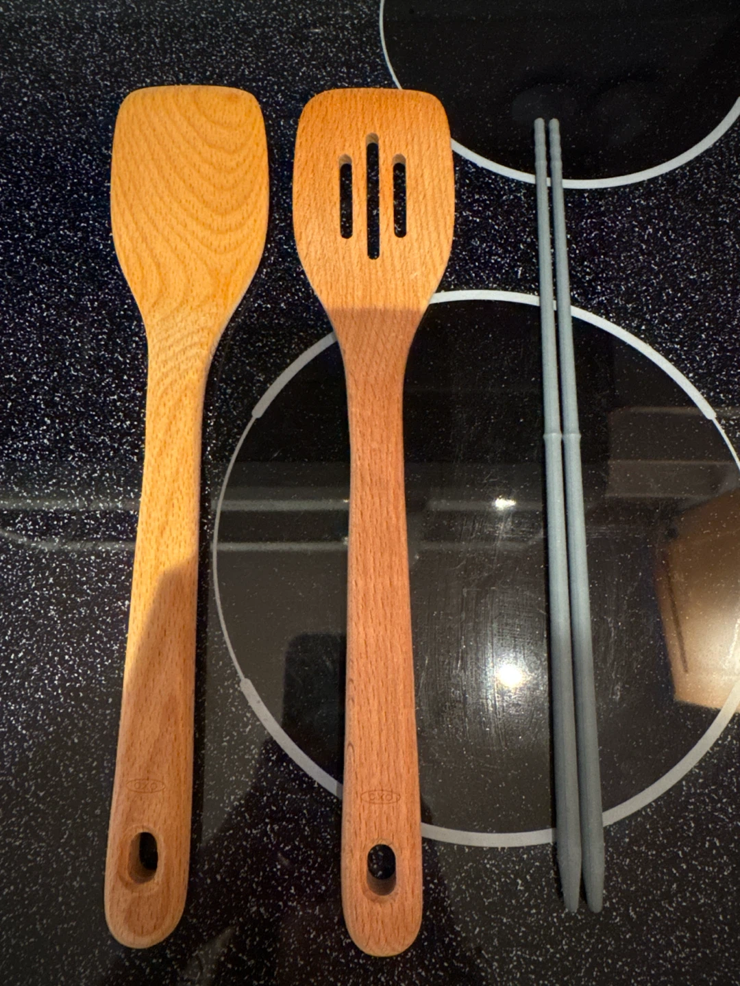 OXO Wooden Utensil Set with Chopsticks