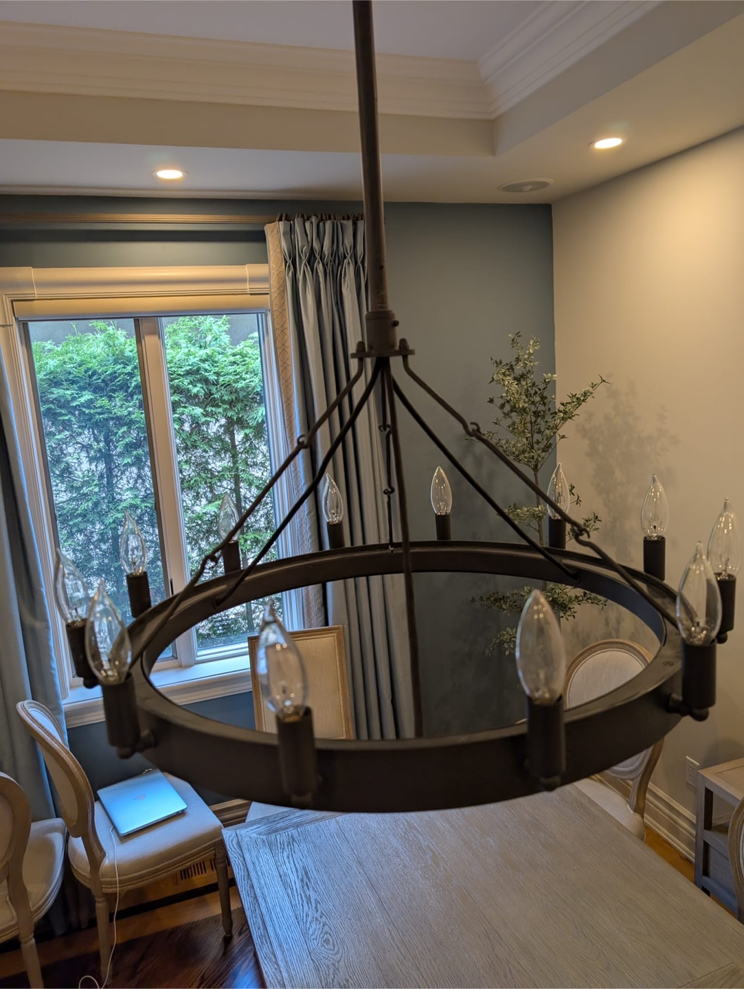 Round Chandelier from RH - photo 2