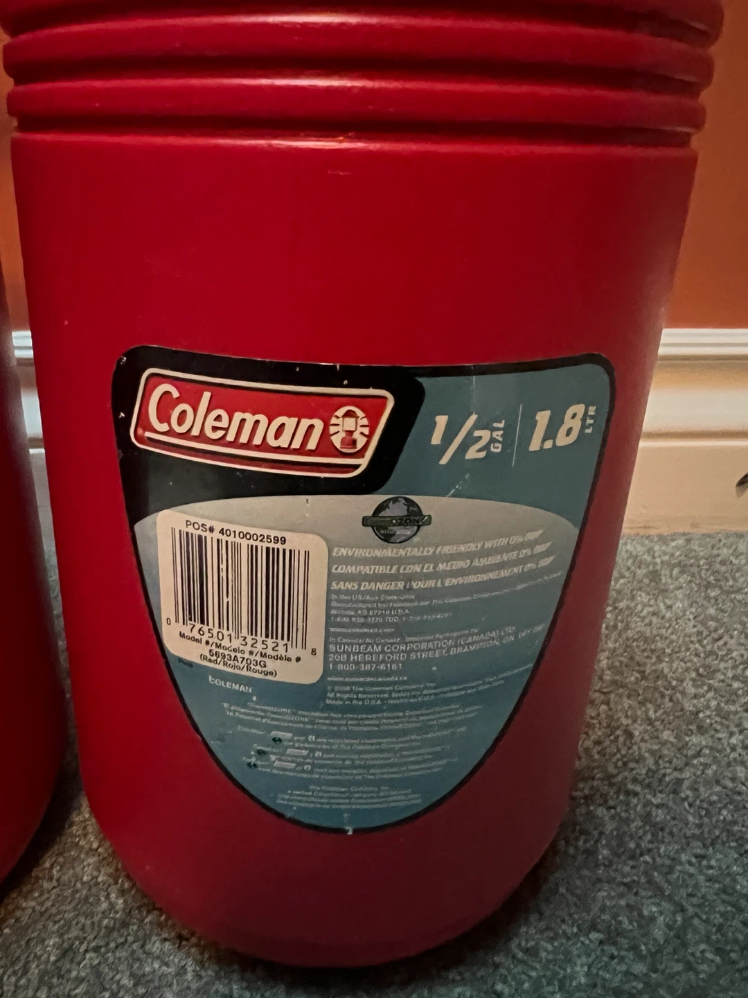 Coleman 1/2 Gallon Water Jugs (Set of 2) - photo 2