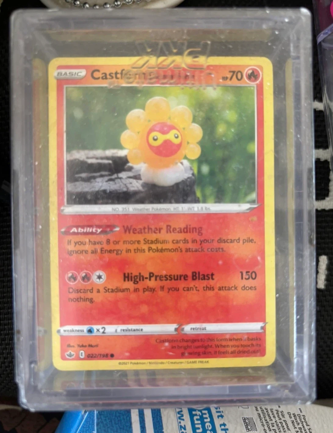 Pokémon TCG Card Lot – ~25 Cards in Protective Acrylic Case